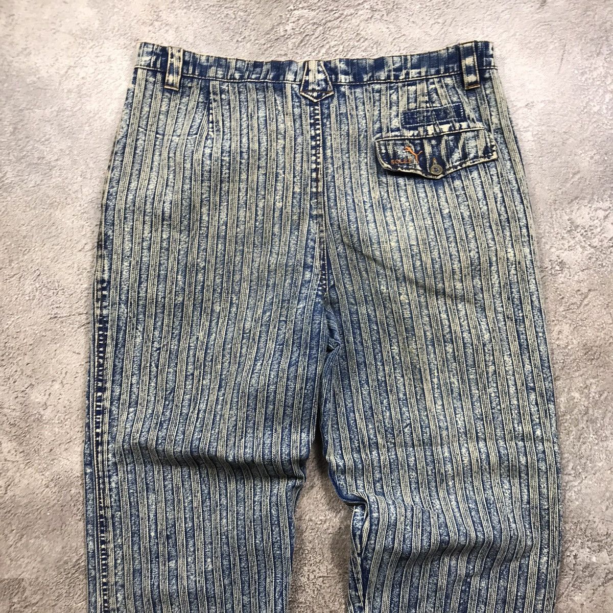 Japanese Brand vintage Faded Jeans japan distressed denim spring pants 90s Size US 31 - 5 Thumbnail