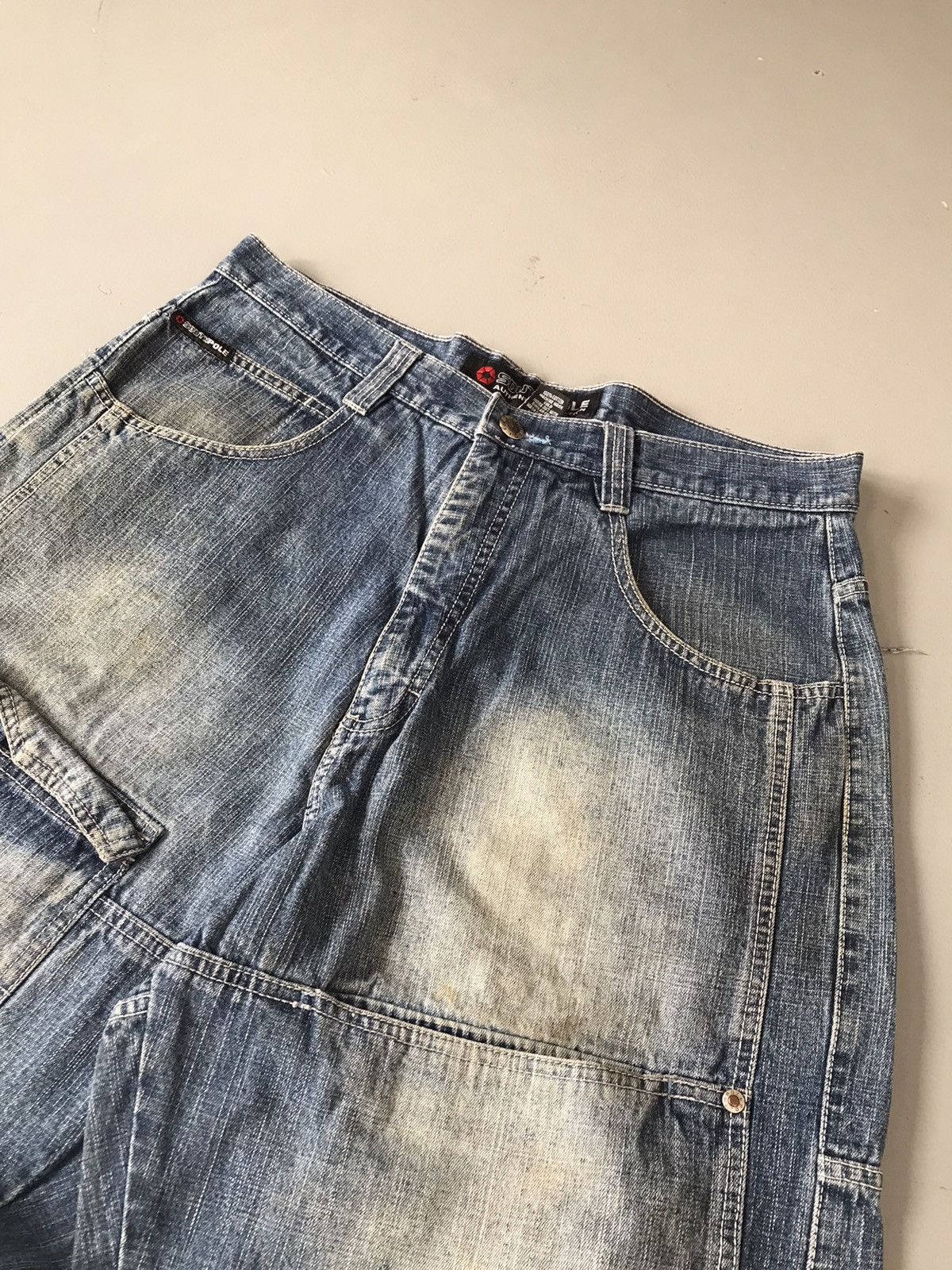 JNCO × Southpole × Vintage Vintage Southpole multiple pocket baggy fit denim Size US 35 - 3 Thumbnail