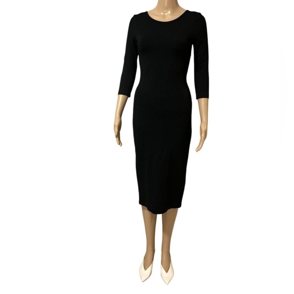 Zara Elegant Black Women's Dress Size XS / US 0-2 / IT 36-38 - 1 Thumbnail