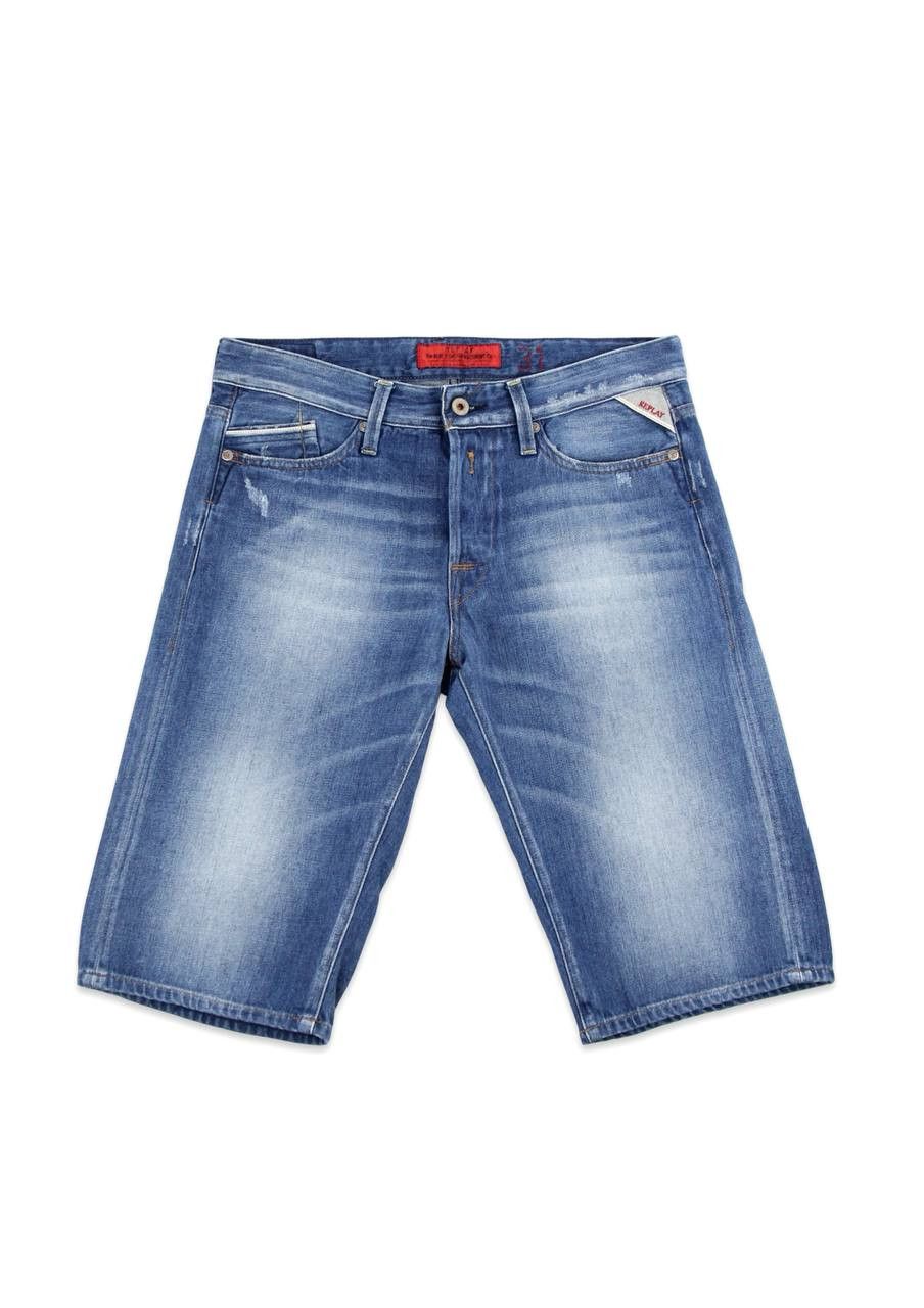 Replay REPLAY Denim shorts with scuffs Size US 31 - 1 Thumbnail