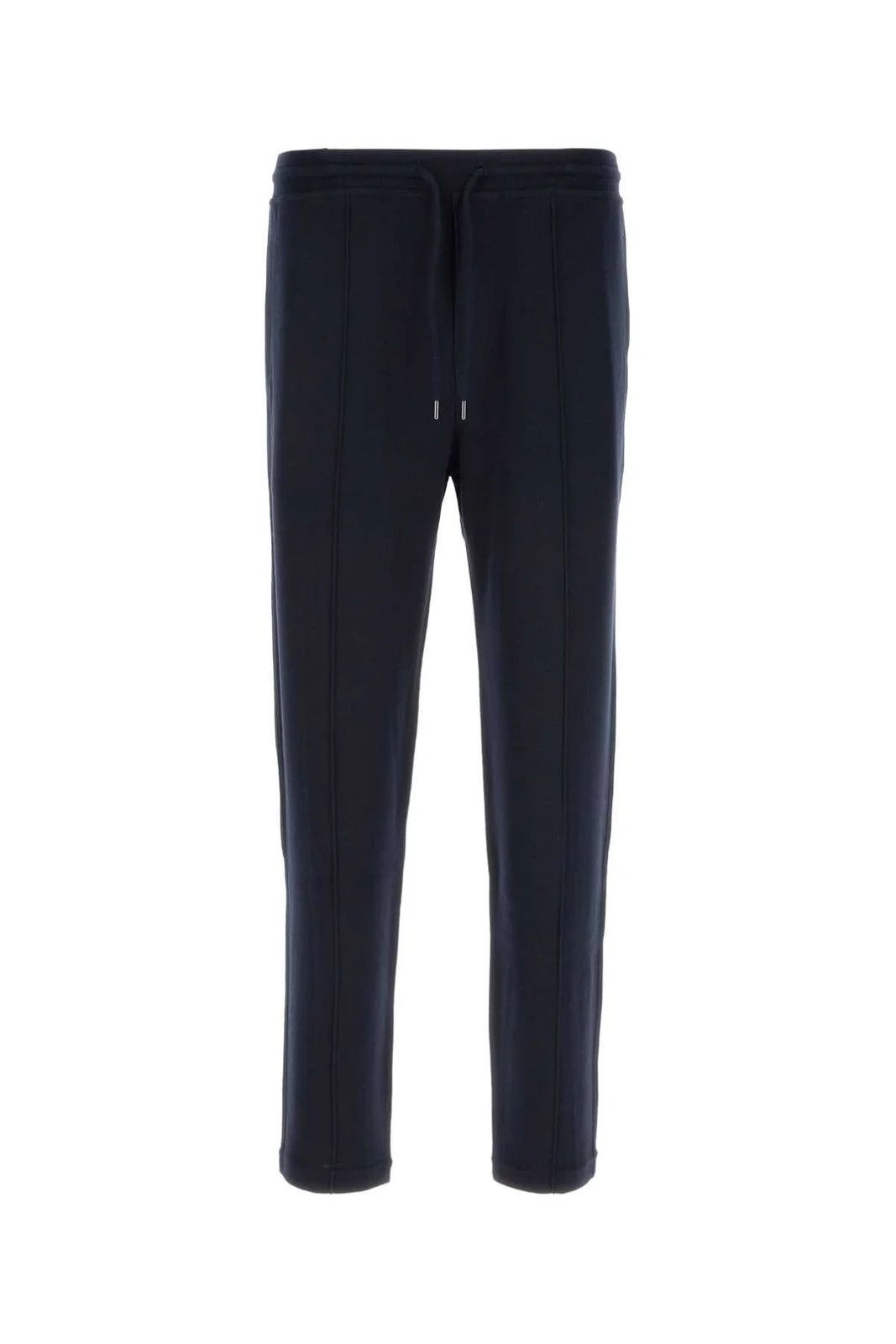 Brunello Cucinelli o1w1db10326 Elastic Drawstring Waist Pants in Black Size US 32 / EU 48 - 1 Thumbnail
