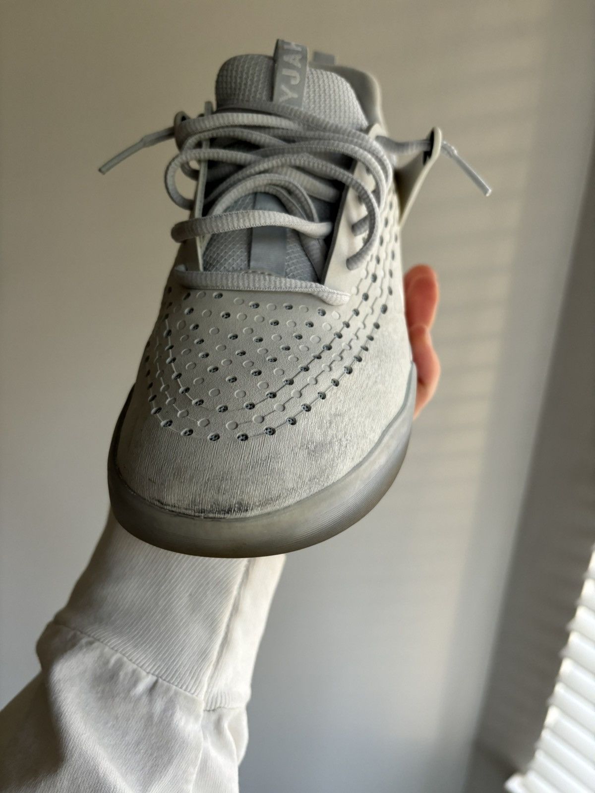 Nike SB Zoom Nyjah Free 3 Pure Platinum White Skate Shoes