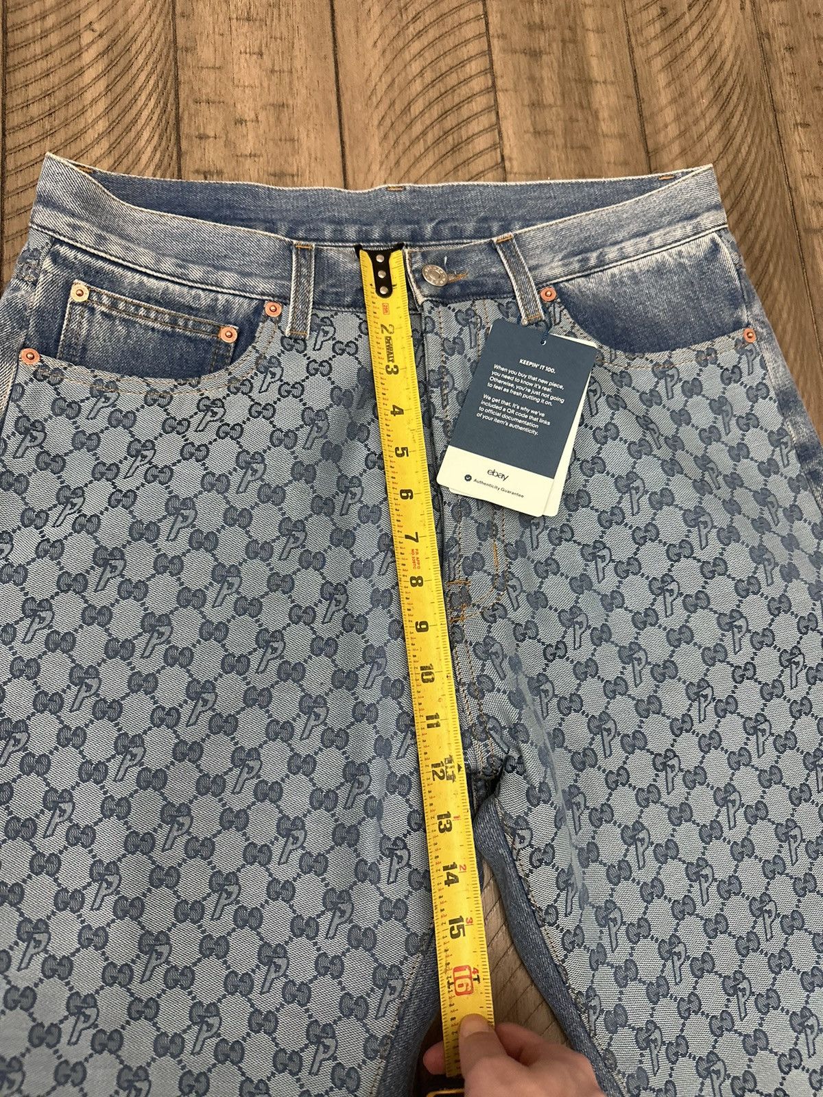Gucci × Palace Gucci Palace jeans Size US 32 / EU 48 - 15 Thumbnail