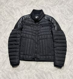 Moncler Moncler x Rolling Stones Ryley Black Leather Bomber Sz 1