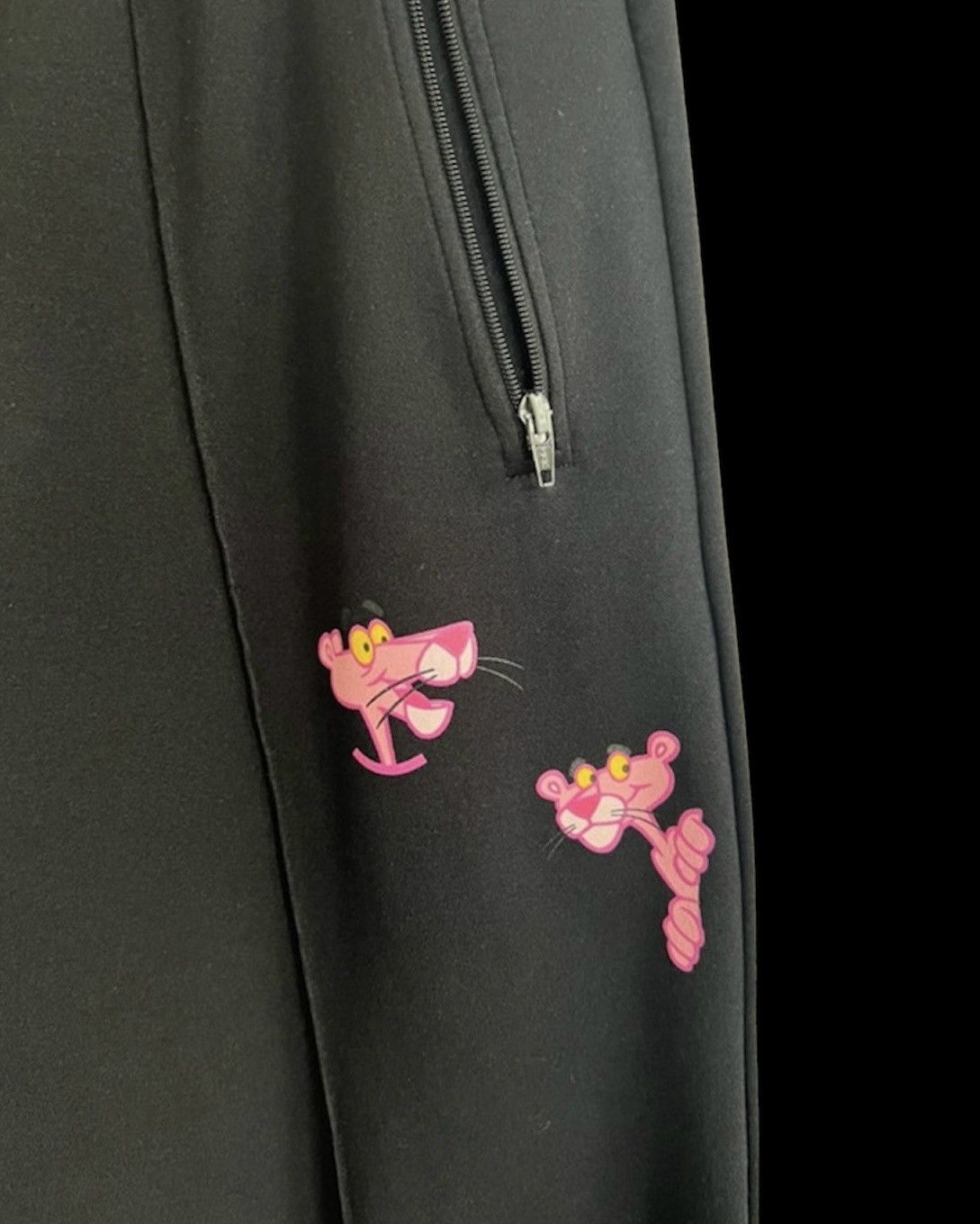 Comme des Garcons × Comme des Garcons Homme × Comme des Garcons Homme Plus Comme des Garcons SS2005 "Pink Panther" Pleated Sweatpants Size US 32 / EU 48 - 2 Thumbnail