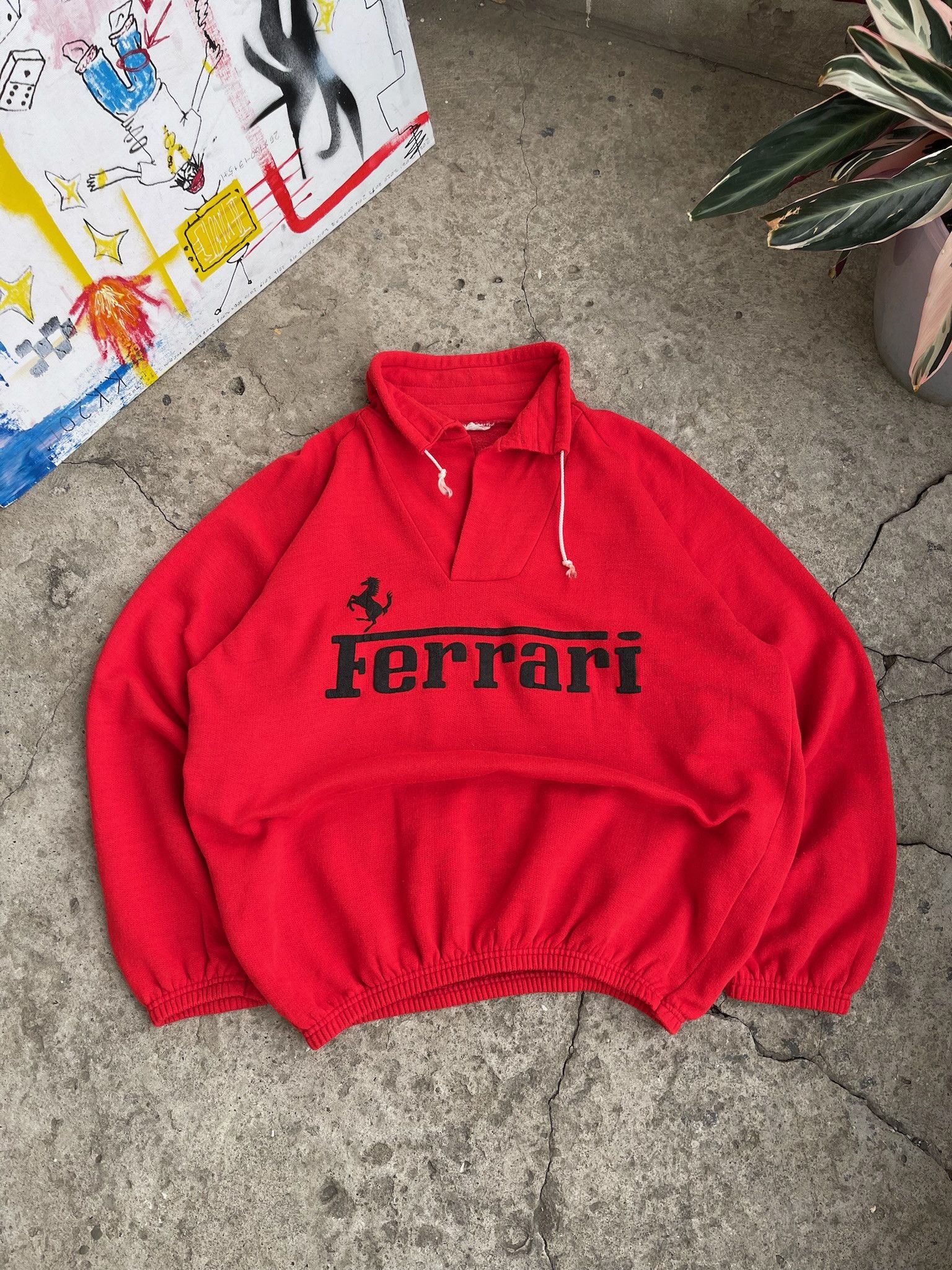 Ferrari Vintage Ferrari Sweatshirt racing Size US M / EU 48-50 / 2 - 11 Thumbnail