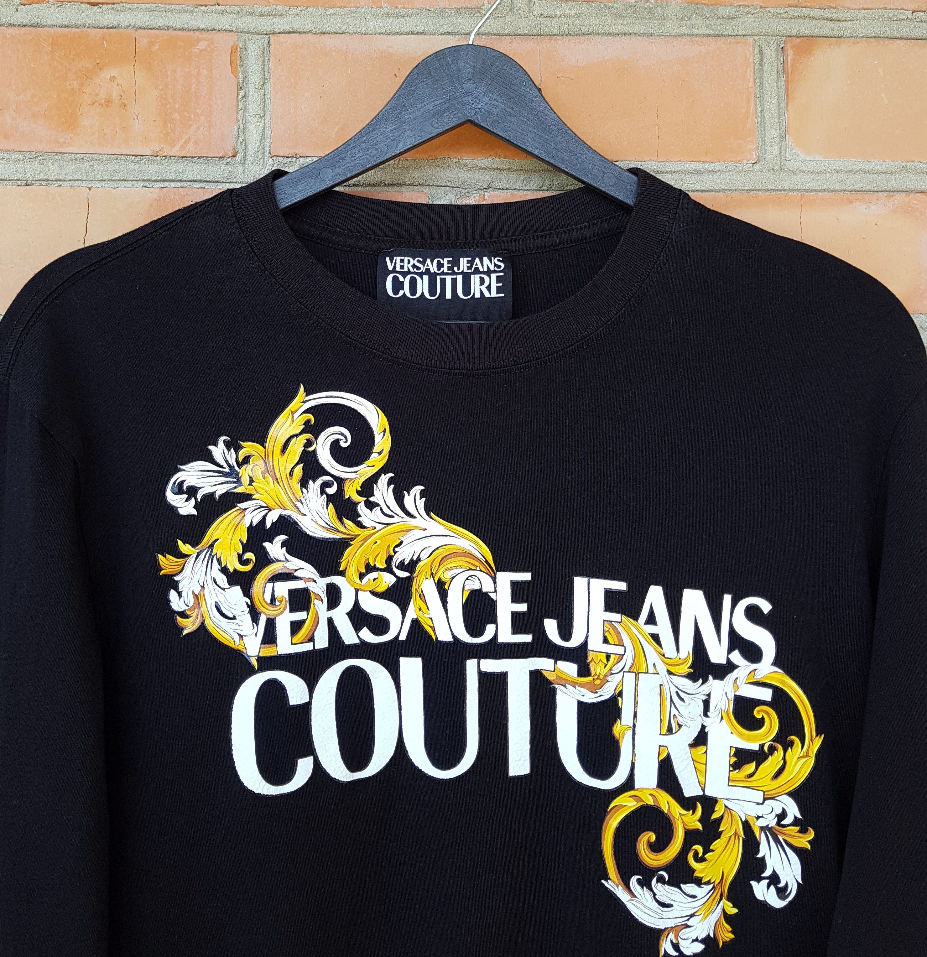 Versace Jeans Couture Versace Jeans Couture Long Sleeve Shirt Pullover sz M Size US M / EU 48-50 / 2 - 3 Thumbnail