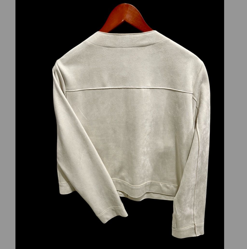Zara Zara Faux suede short jacket Size L Size L / US 10 / IT 46 - 4 Thumbnail