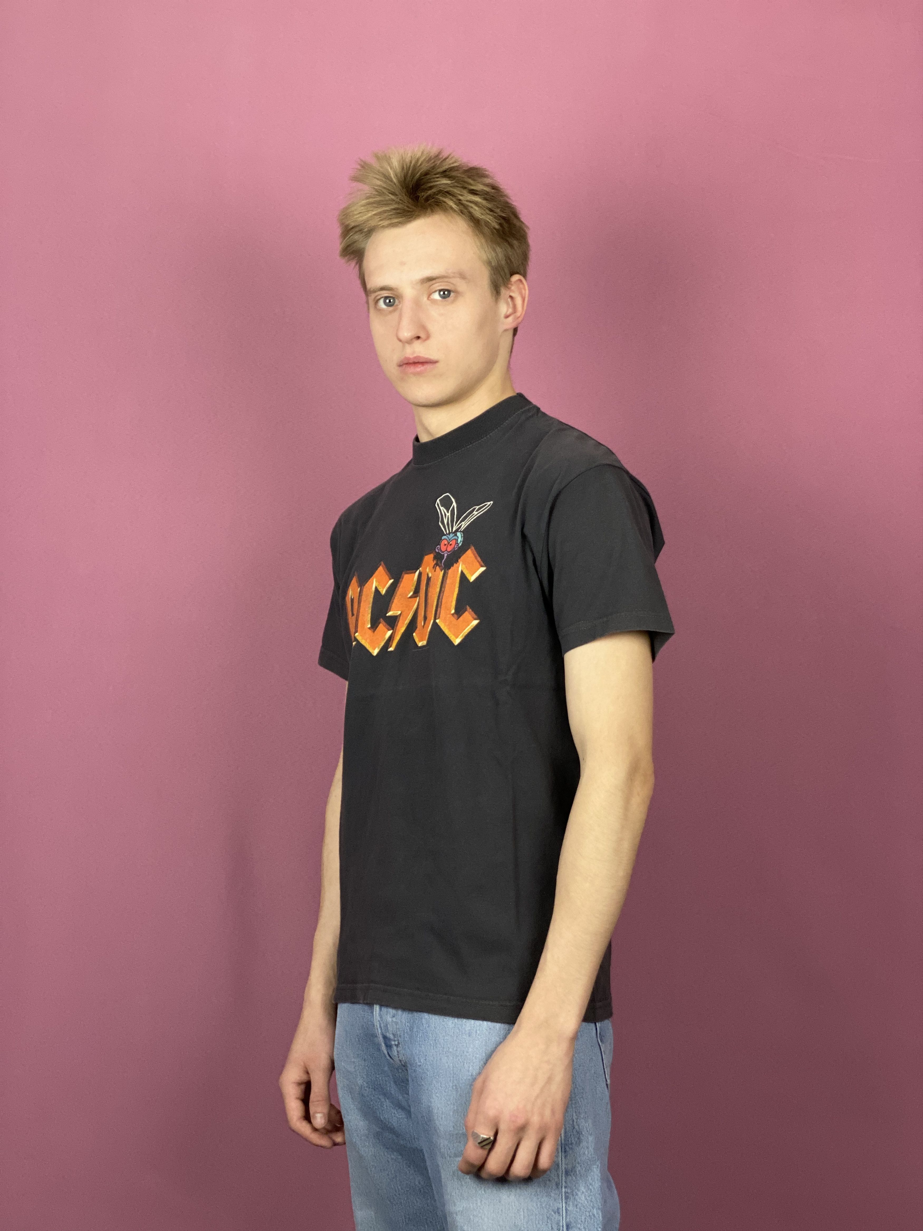 AC/DC × Band Tees × Vintage 2001 AC/DC Starworld Vintage Men's Band T-Shirt - S Size US S / EU 44-46 / 1 - 2 Thumbnail