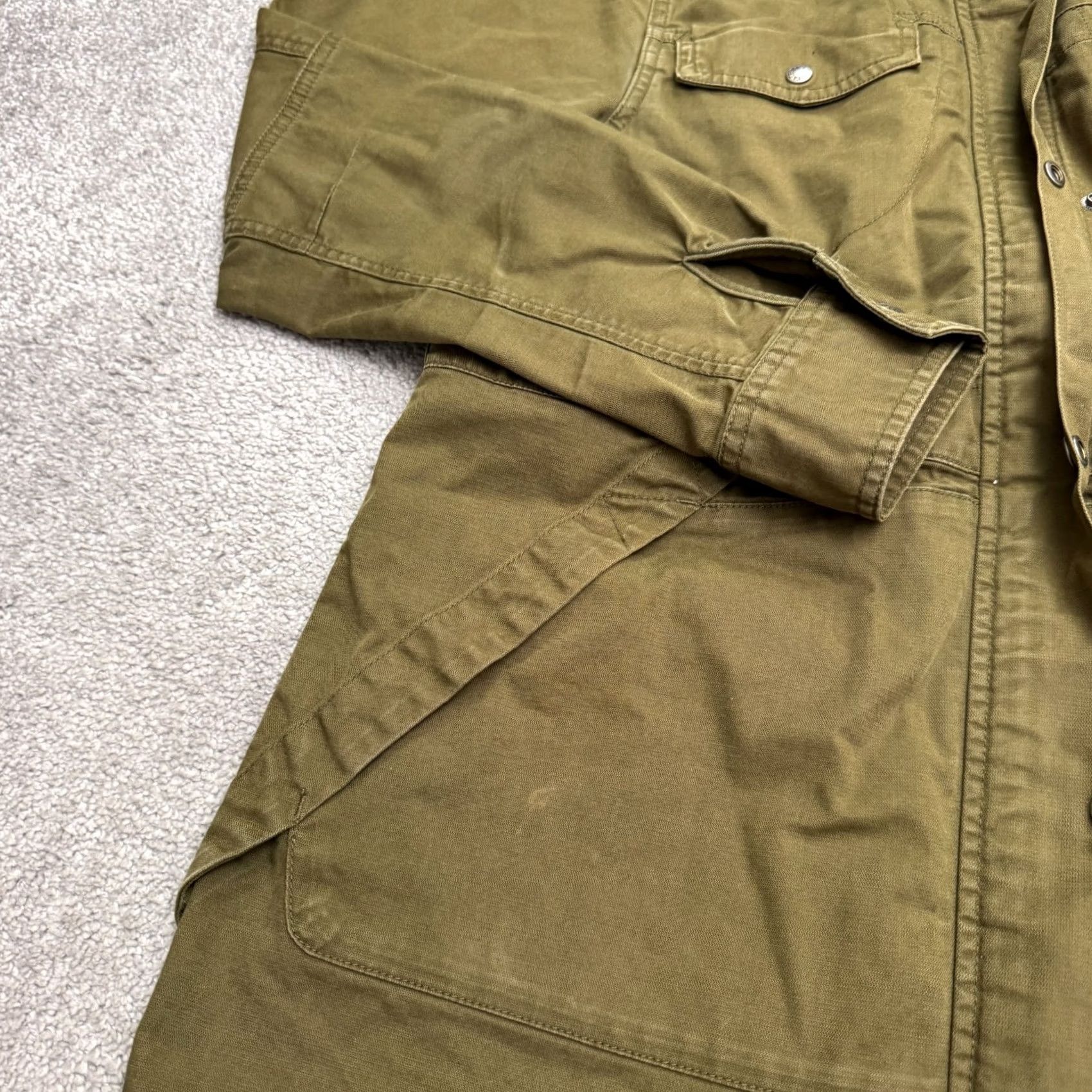 The North Face The North Face Womens Large Green Parka Jacket Hoodie Casual Outdoor Utility Size L / US 10 / IT 46 - 6 Thumbnail