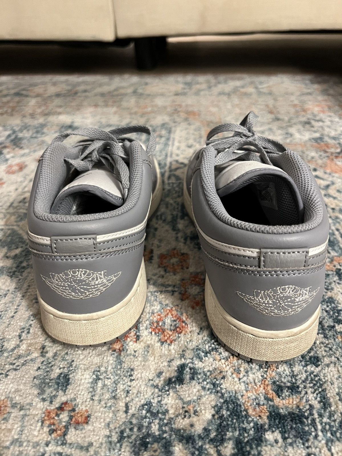 Nike Nike Grey Dunk lows Size US 7 / EU 40 - 2 Thumbnail