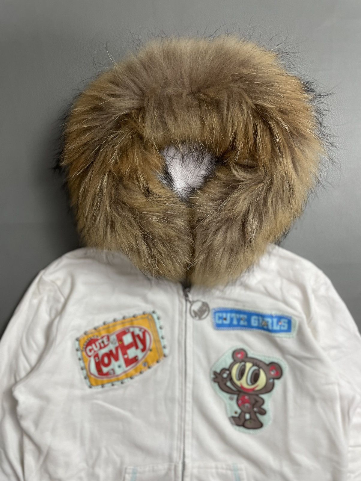 Hysteric Glamour Angel blue Cutie Zip Fur Hoodie Size M / US 6-8 / IT 42-44 - 2 Thumbnail