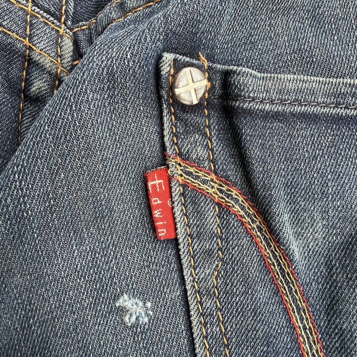 Edwin W32 VINTAGE EDWIN E-FUNTION DENIM JEAN PANTS Size US 32 / EU 48 - 12 Thumbnail