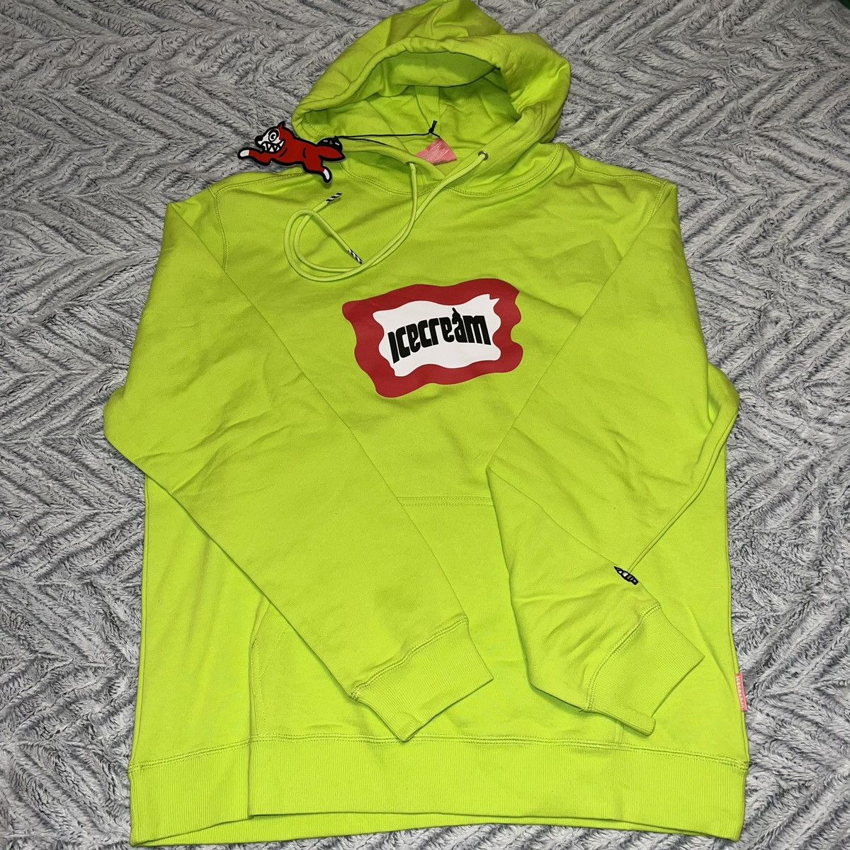 image of Billionaire Boys Club x Icecream Ice Cream Pullover Hoodie in Green, Men's (Size XL)
