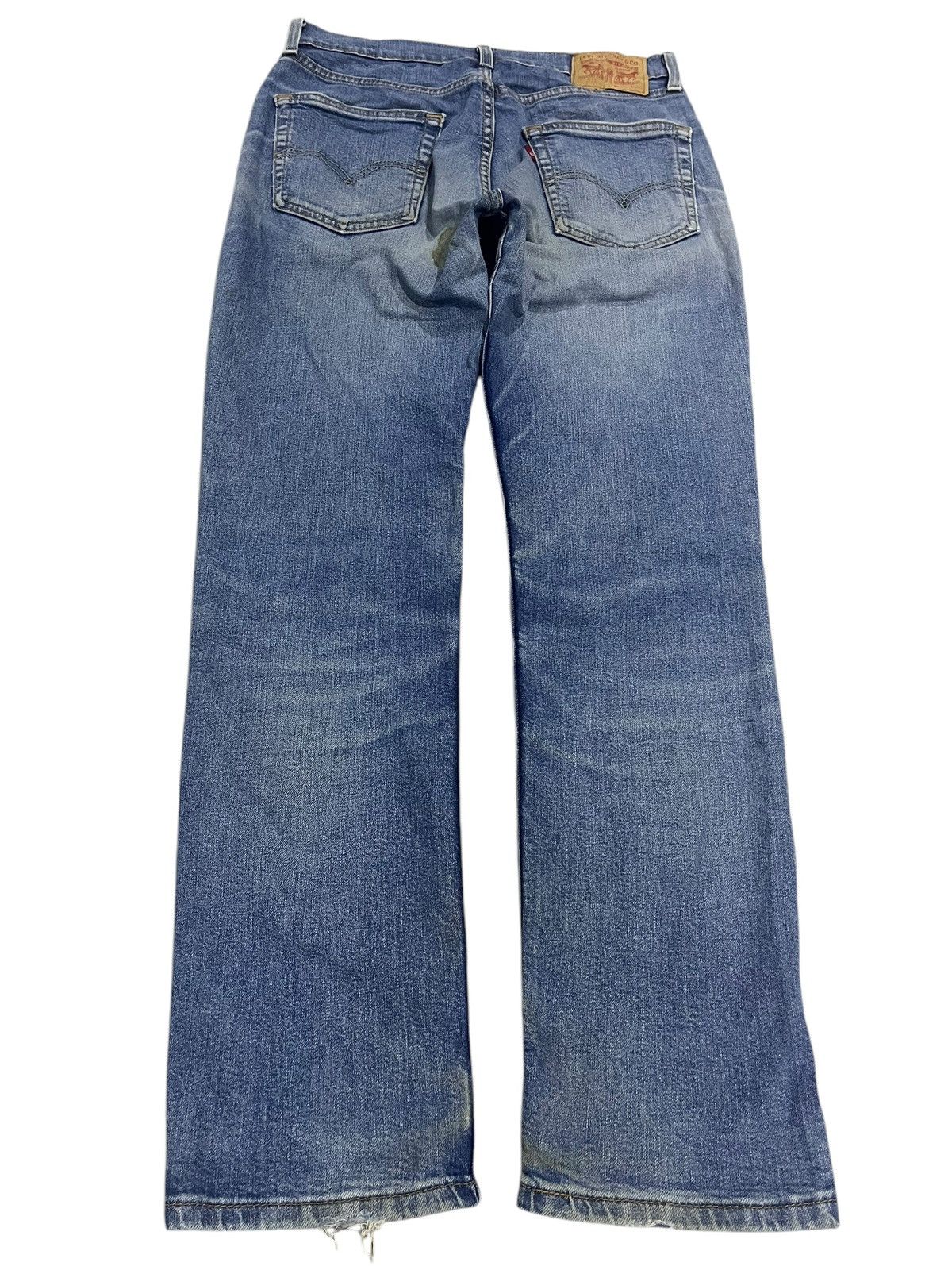 If Six Was Nine × Japanese Brand × Le Grande Bleu (L.G.B.) VINTAGE Y2K LEVIS 511 WASHED BLUE DENIM Size US 31 - 8 Thumbnail