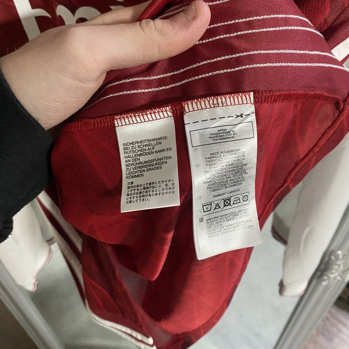 Adidas Arsenal long sleeve jersey Size US M / EU 48-50 / 2 - 7 Thumbnail