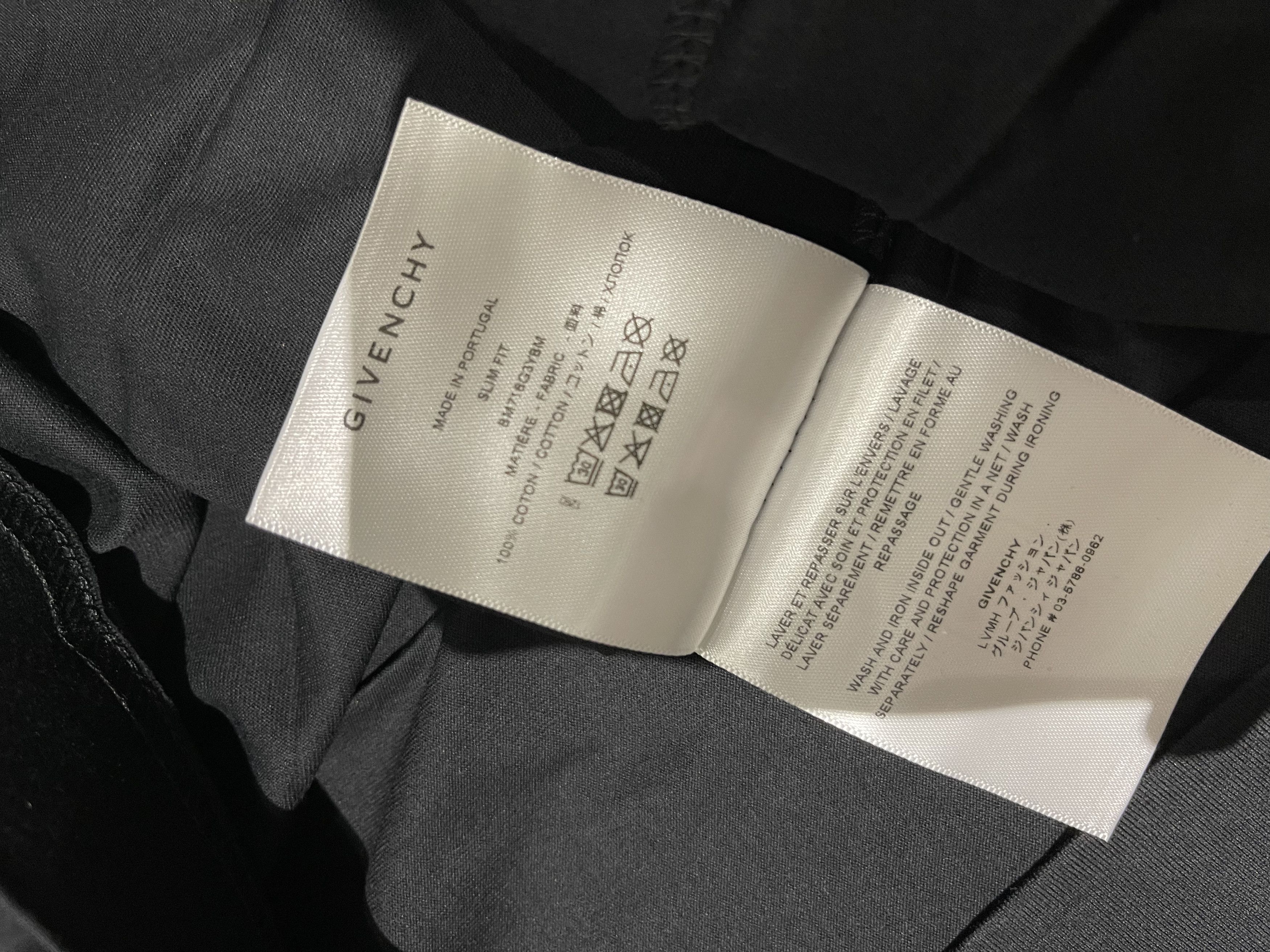 Givenchy Givenchy OSWALD Slim Fit T Shirt Size US XL / EU 56 / 4 - 7 Thumbnail