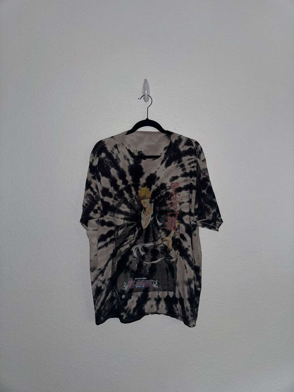 Anime Vintage Bleach Ichigo Tie Dye Tee Size US XL / EU 56 / 4 - 1 Thumbnail