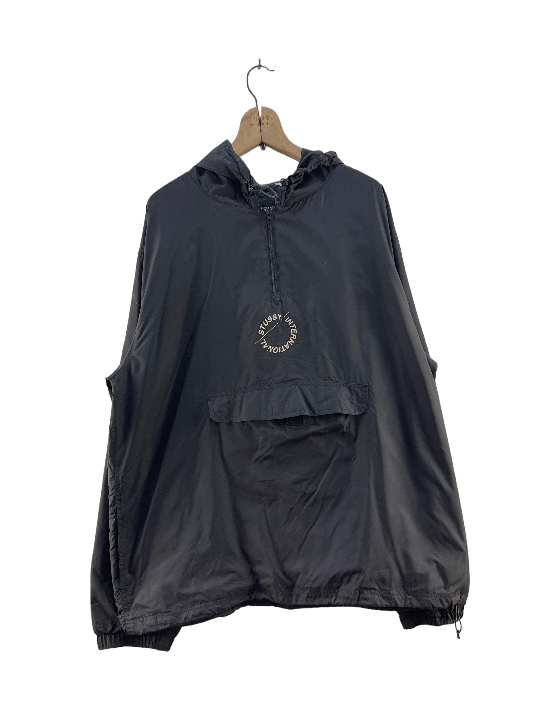 Stussy Vintage Stussy International Windbreaker Hoodies Jacket Size US XXL / EU 58 / 5 - 1 Thumbnail