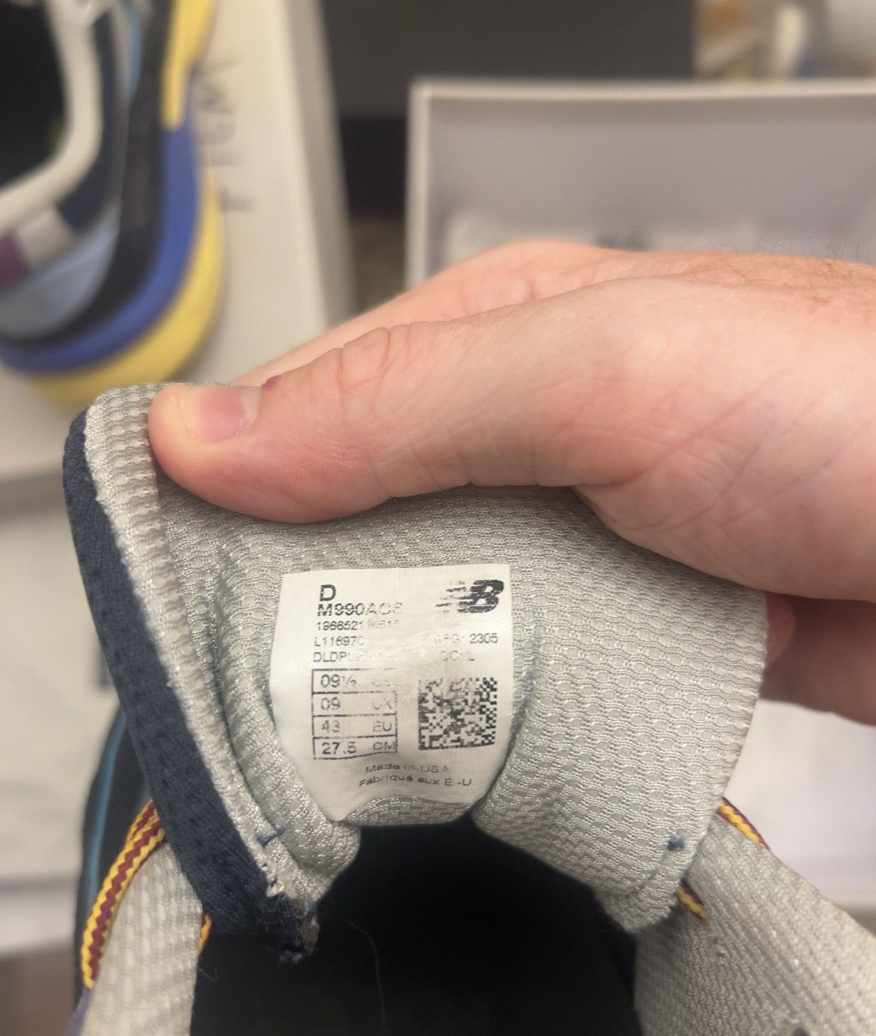 Action Bronson × New Balance Lapis Lazuli 990v6 sz 9.5 Size US 9.5 / EU 42-43 - 10 Thumbnail