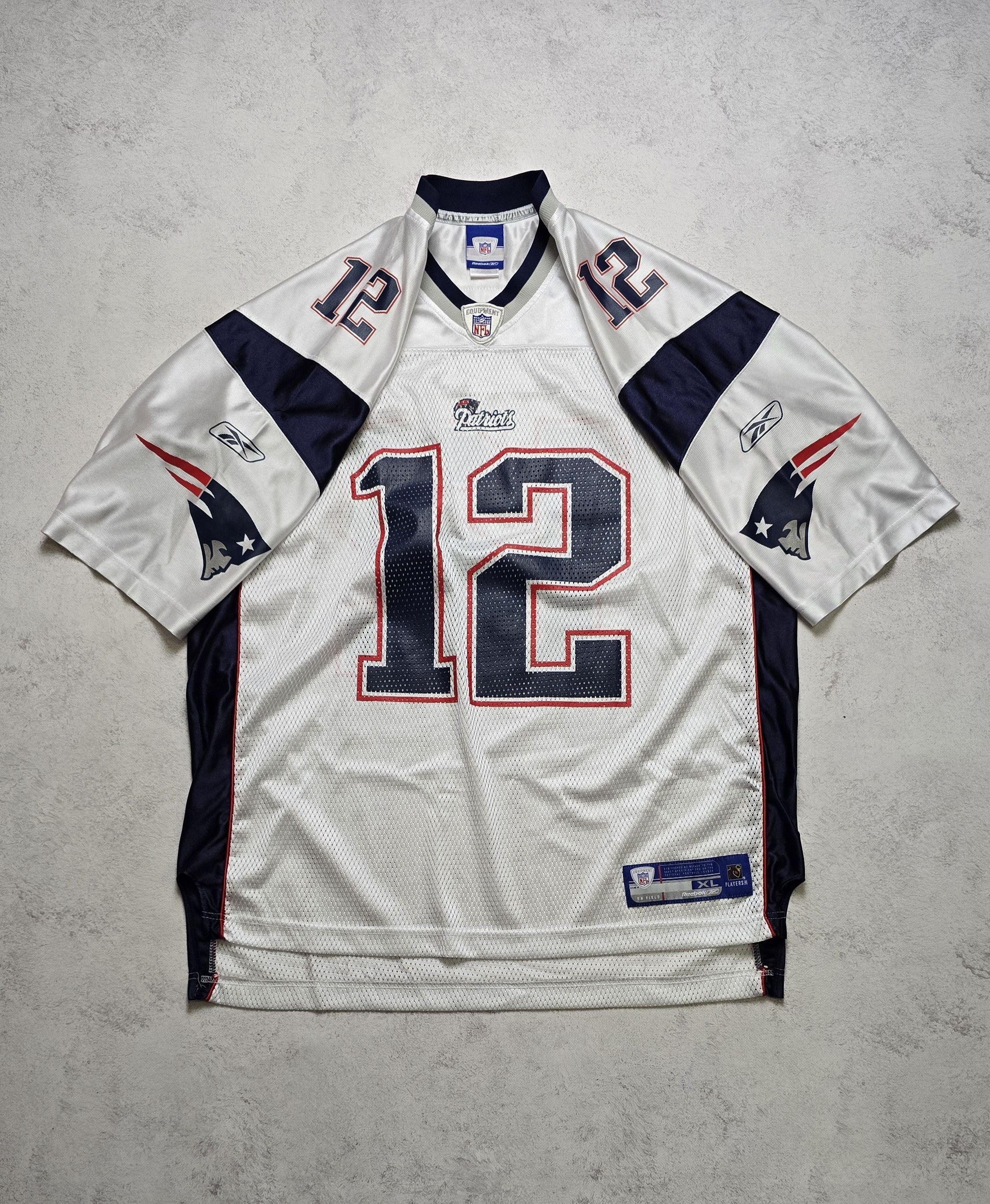 Reebok Vintage Reebok New England Patriots Tom Brady 12 NFL Jersey Size US XL / EU 56 / 4 - 2 Thumbnail