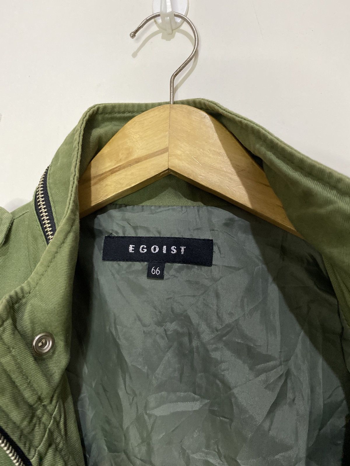 Japanese Brand × Vintage Japanese Parka Army Egoist Jacket Size US L / EU 52-54 / 3 - 9 Thumbnail