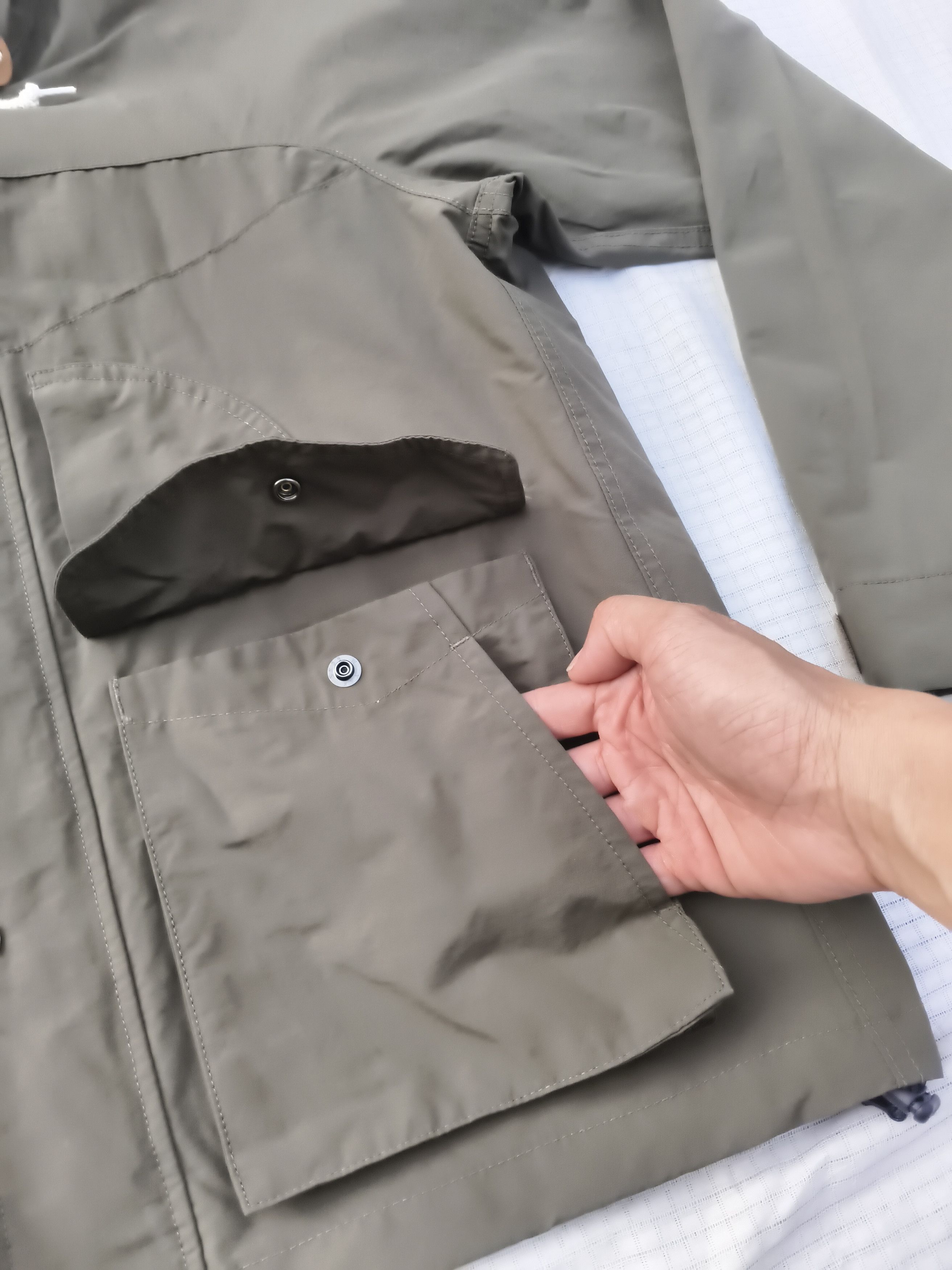 Chums (J943) Chums Women Green Camping 60/40 Parka Sz M Size M / US 6-8 / IT 42-44 - 12 Thumbnail