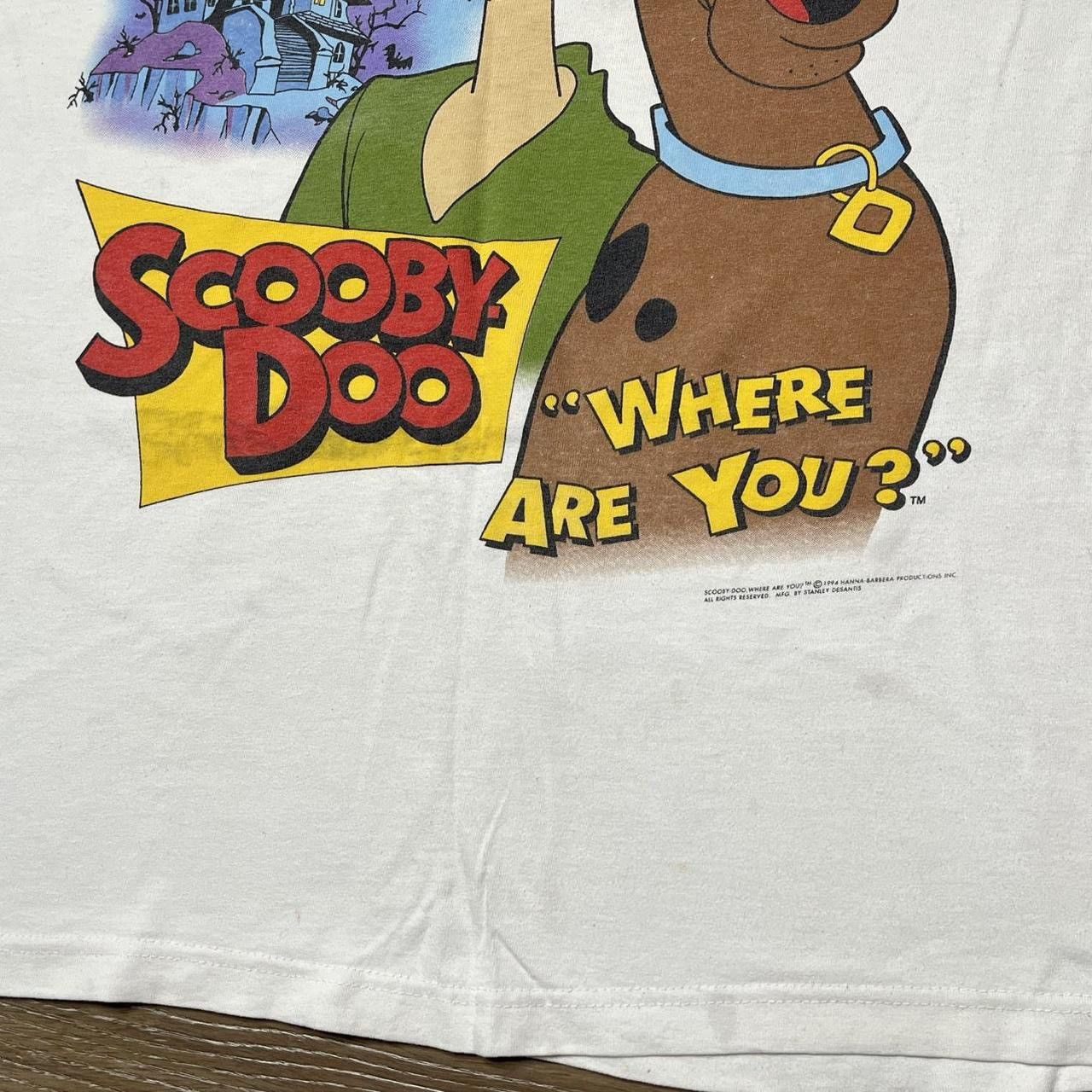 Vintage RARE 1994 stanley desantis scooby doo tee Size US L / EU 52-54 / 3 - 3 Thumbnail