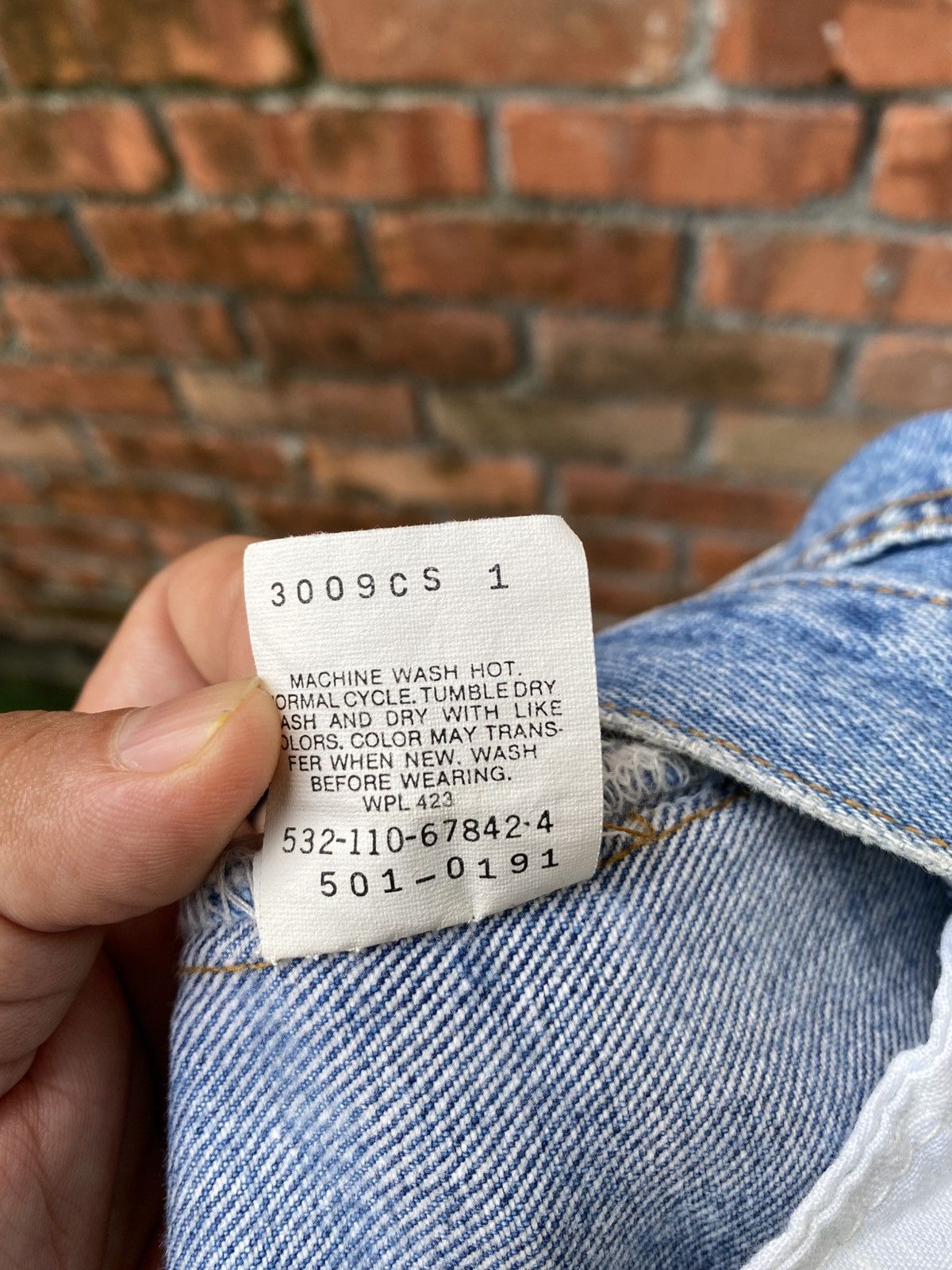 Levi's Vintage Clothing W29x30 Vintage levi's 501 faded 80s made in USA Size US 29 - 6 Thumbnail