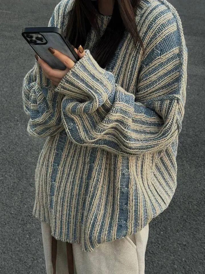 Other Striped Knit Sweater Size M / US 6-8 / IT 42-44 - 1 Thumbnail