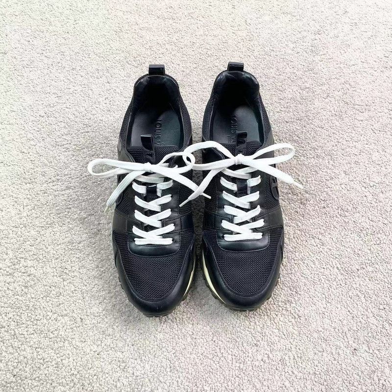 Louis Vuitton Louis Vuitton Black Casual Sport Sneakers - Size US 5.5 / EU 38 - 2 Thumbnail