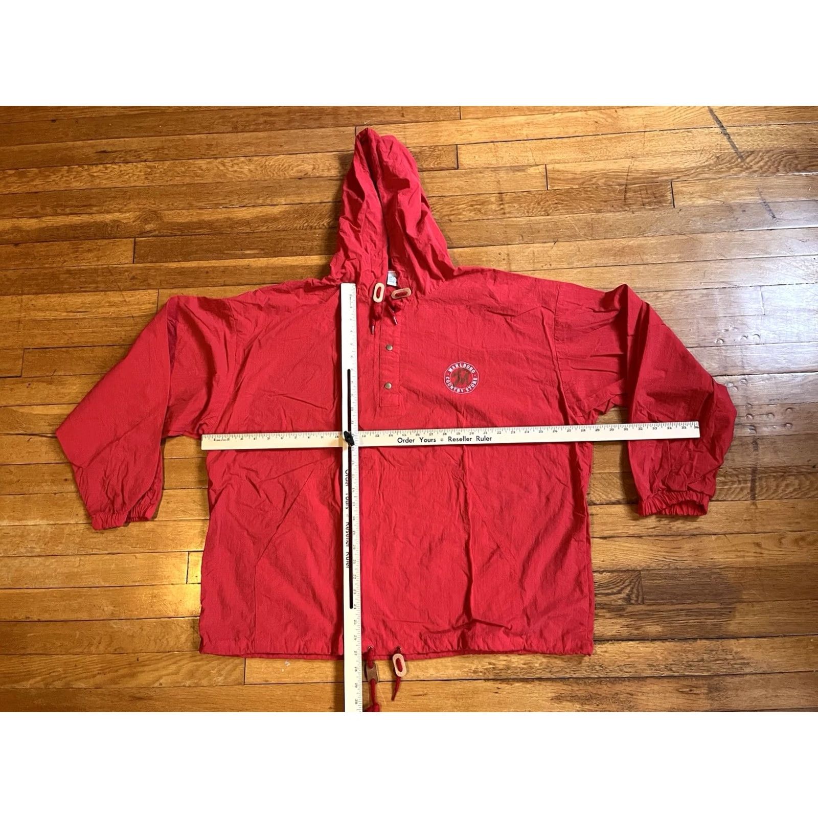Marlboro VINTAGE Marlboro Country Store Cigarette Windbreaker Jacket Shirt? Size US XL / EU 56 / 4 - 7 Thumbnail