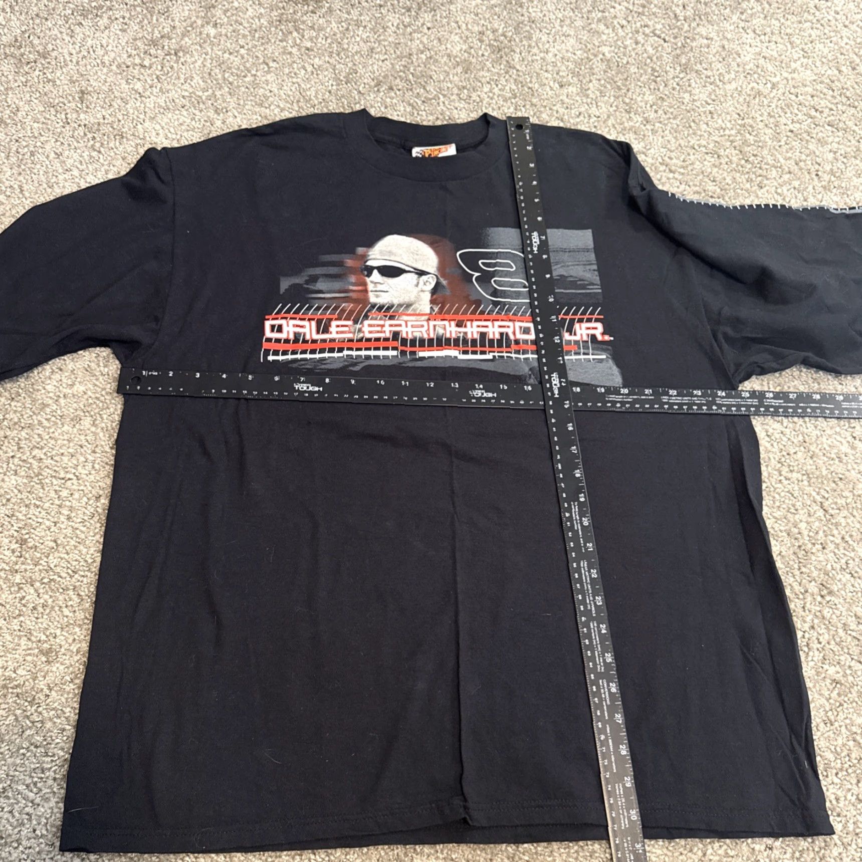 NASCAR VINTAGE Dale Earnhardt Jr. Nascar Racing Long Sleeve T-Shirt 2XL Mens Black Size US XXL / EU 58 / 5 - 6 Thumbnail