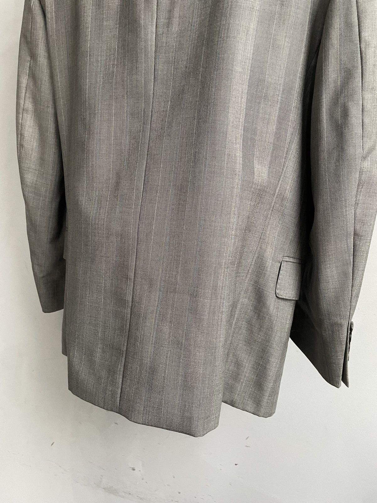 Yves Saint Laurent YSL Grey Oversized Jacket blazer double breasted y2k archive Size US L / EU 52-54 / 3 - 12 Thumbnail