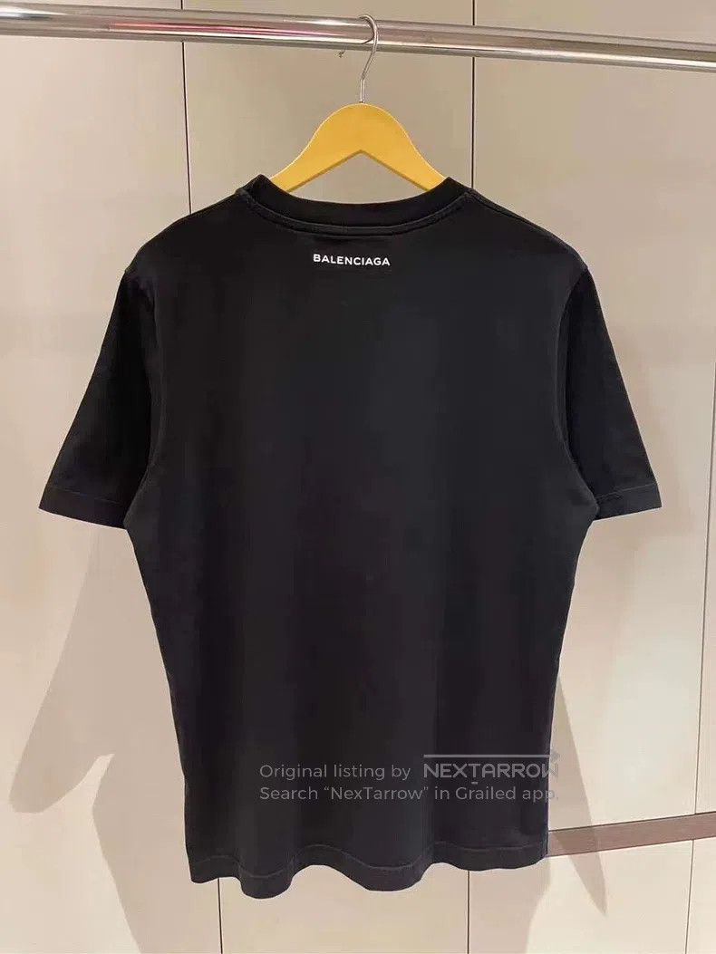 Balenciaga Balenciaga Black Night Scene Short Sleeve T-Shirt Size US S / EU 44-46 / 1 - 3 Thumbnail