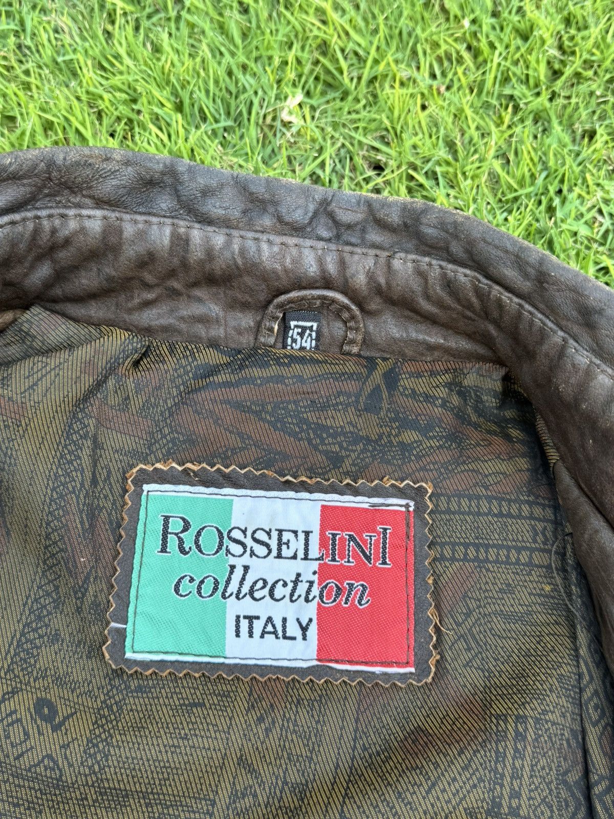 Fratelli Rossetti vintage brown leather jacket from the Rosselini collection Size US L / EU 52-54 / 3 - 11 Thumbnail