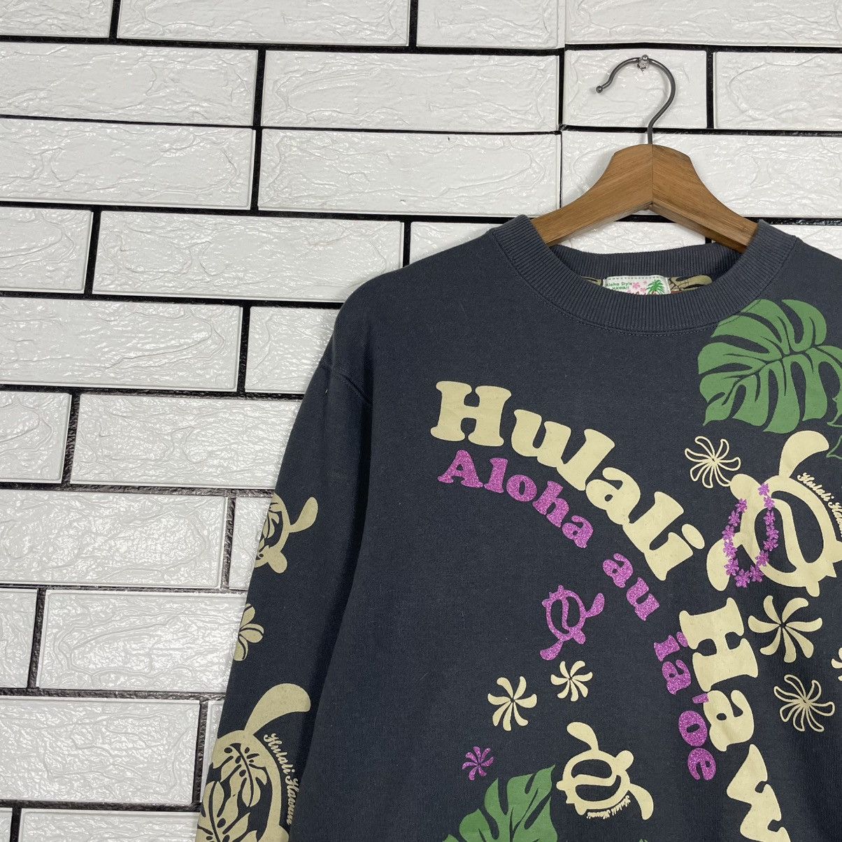Japanese Brand Hulali Hawaii Aloha Full Print Sweatshirt Size US S / EU 44-46 / 1 - 6 Thumbnail