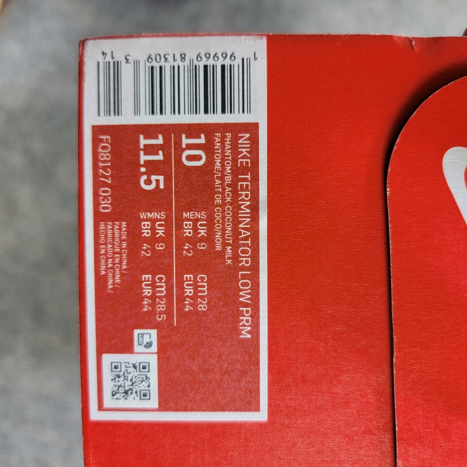 Nike Nike Terminator Low Leather Reptile Phantom Size US 10 / EU 43 - 11 Thumbnail
