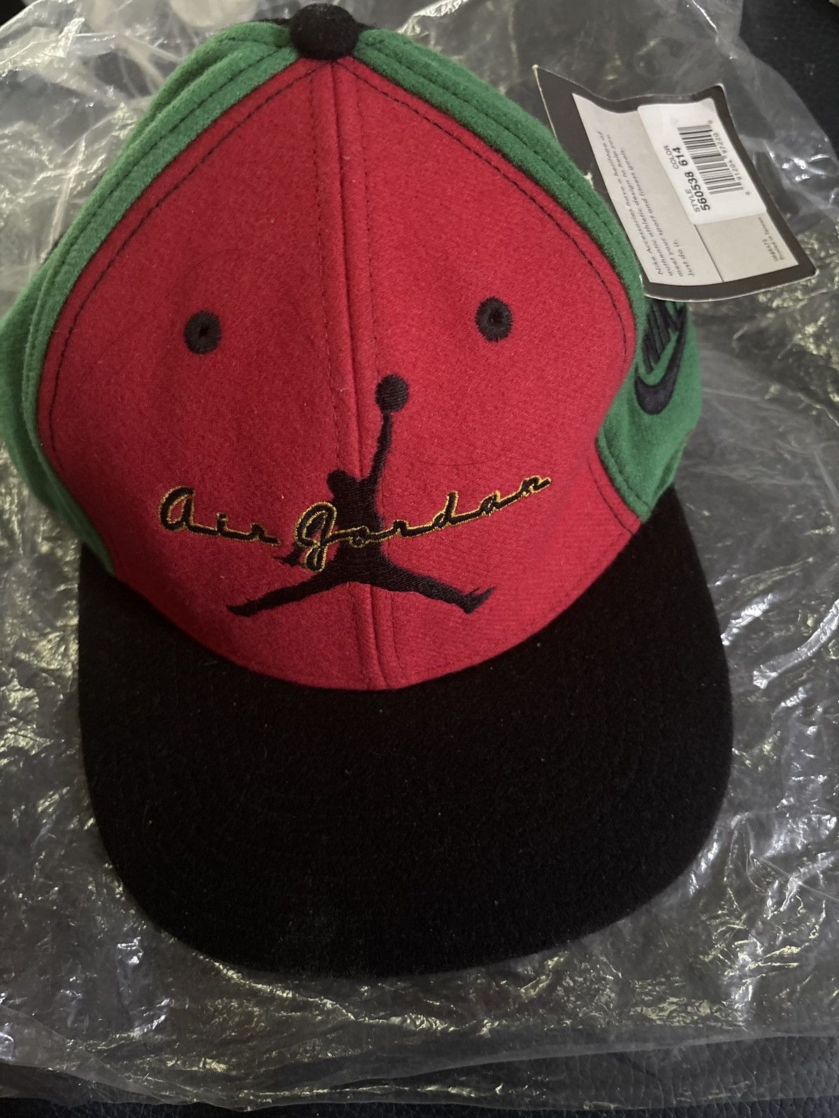 Nike 1991 Nike Air Jordan Jumpman Cap DS OG Vintage 90s Size ONE SIZE - 1 Thumbnail