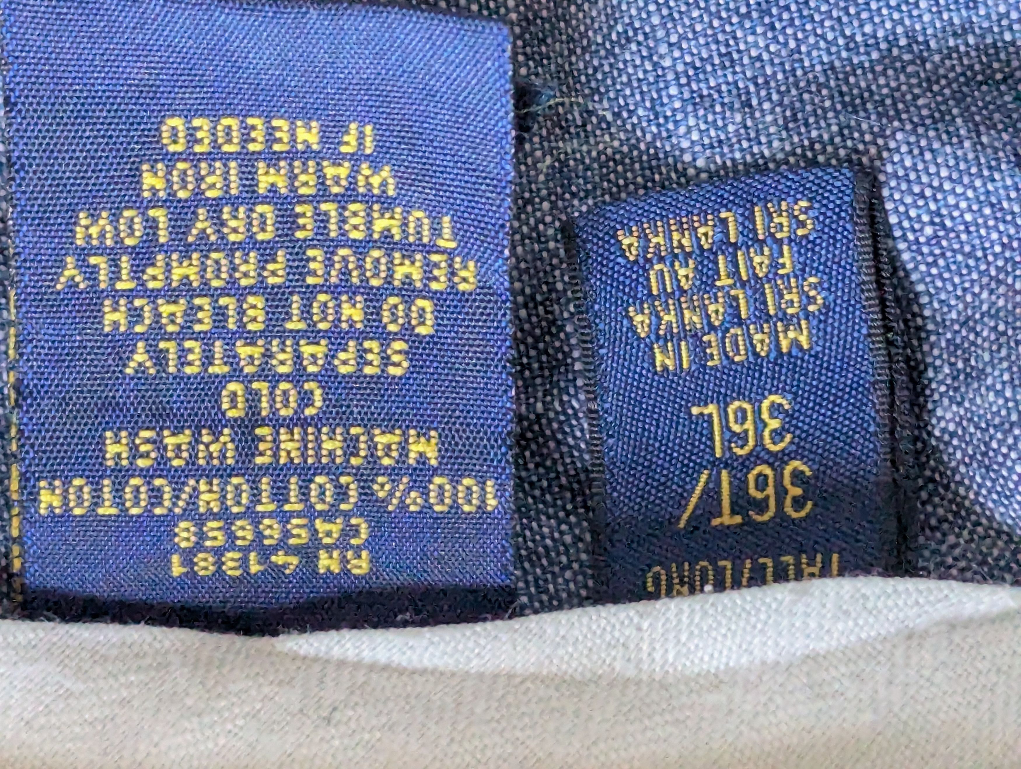 Polo Ralph Lauren Vintage Denims Short Pant Size US 36 / EU 52 - 5 Thumbnail