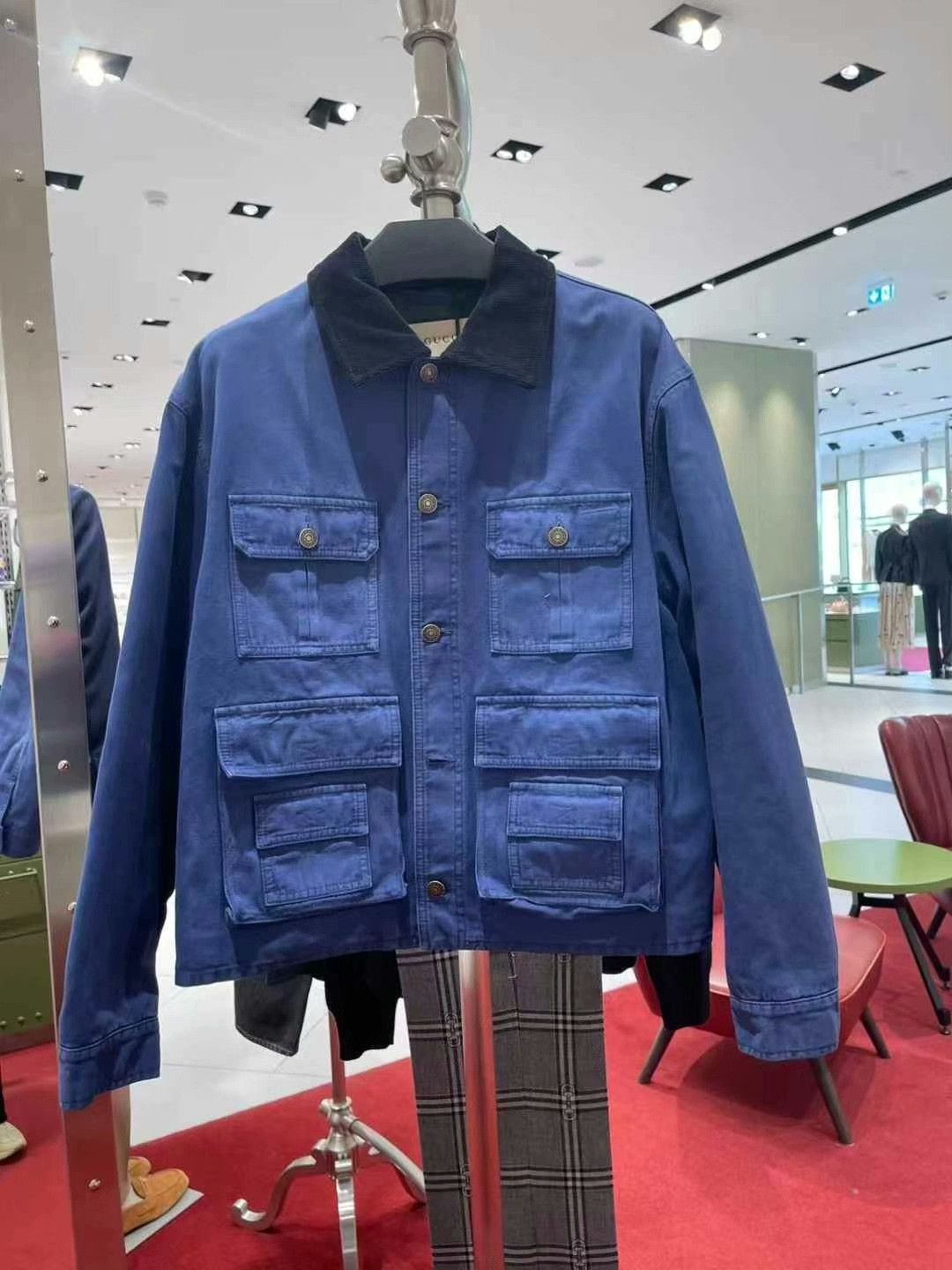 Gucci Gucci Blue Jacket Size US S / EU 44-46 / 1 - 1 Thumbnail