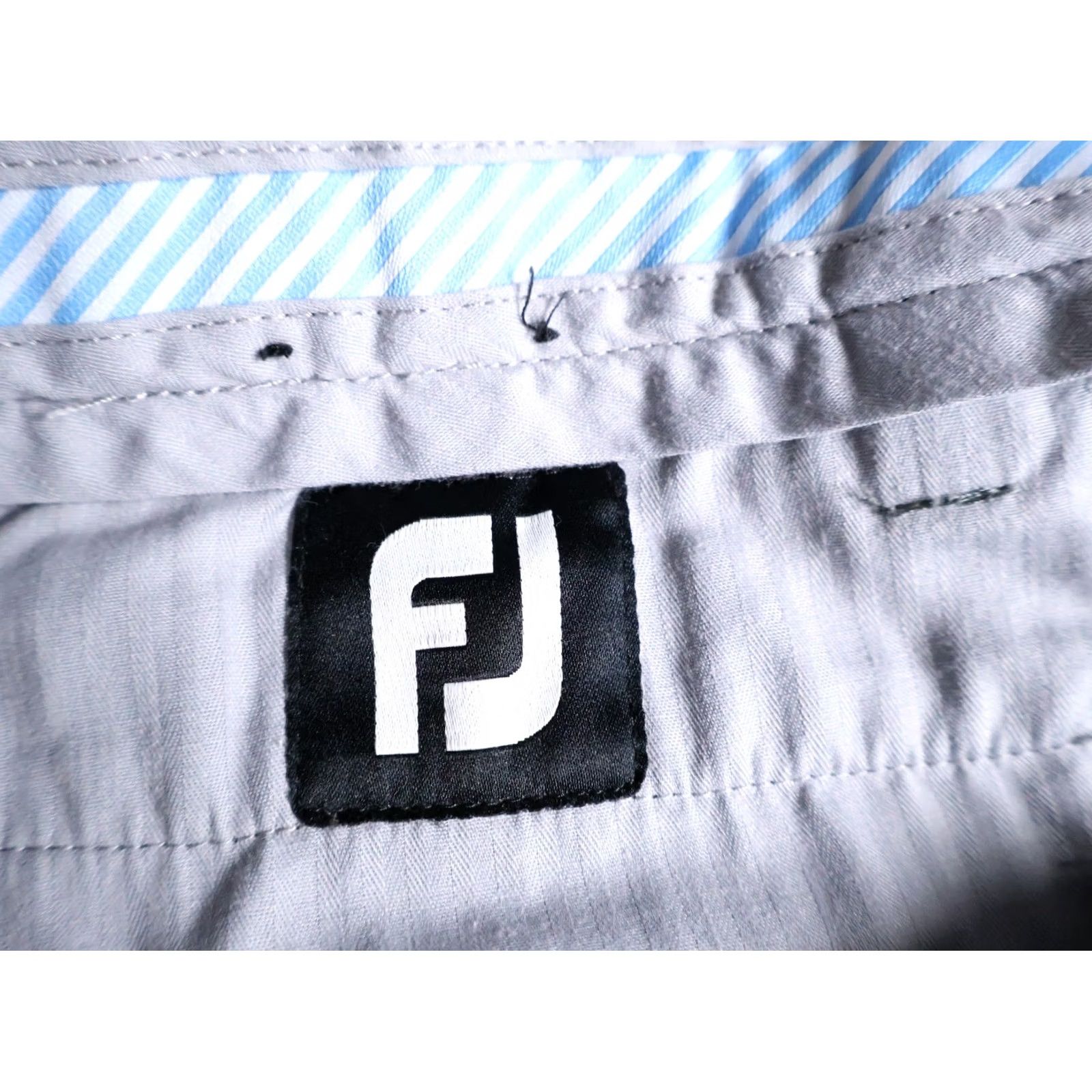 Footjoy FootJoy Pants Men's Gray Check Pattern Flat Front Golf 34 x 29 Size US 34 / EU 50 - 3 Thumbnail
