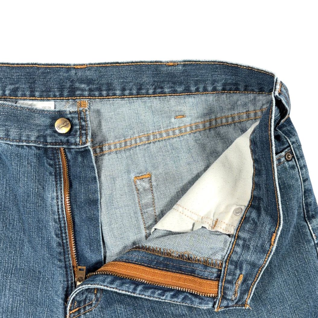 Carhartt Carhartt Jeans Mens 36x31 Blue Denim Dark Wash Relaxed Rugged Flex Workwear Jeans Size US 36 / EU 52 - 4 Thumbnail