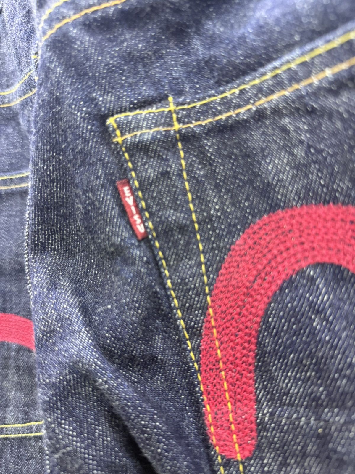 Evisu Vintage Og evisu jeans japan Size US 34 / EU 50 - 3 Thumbnail