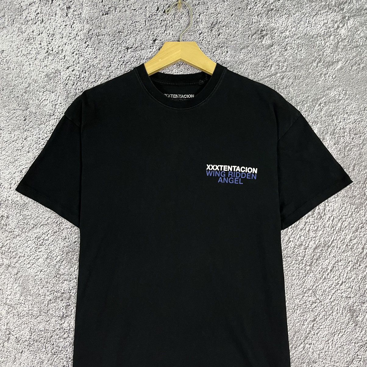 Designer × Pull & Bear XXXTENTACION x Pull & Bear Back Printed Black T-Shirt Size US S / EU 44-46 / 1 - 4 Thumbnail