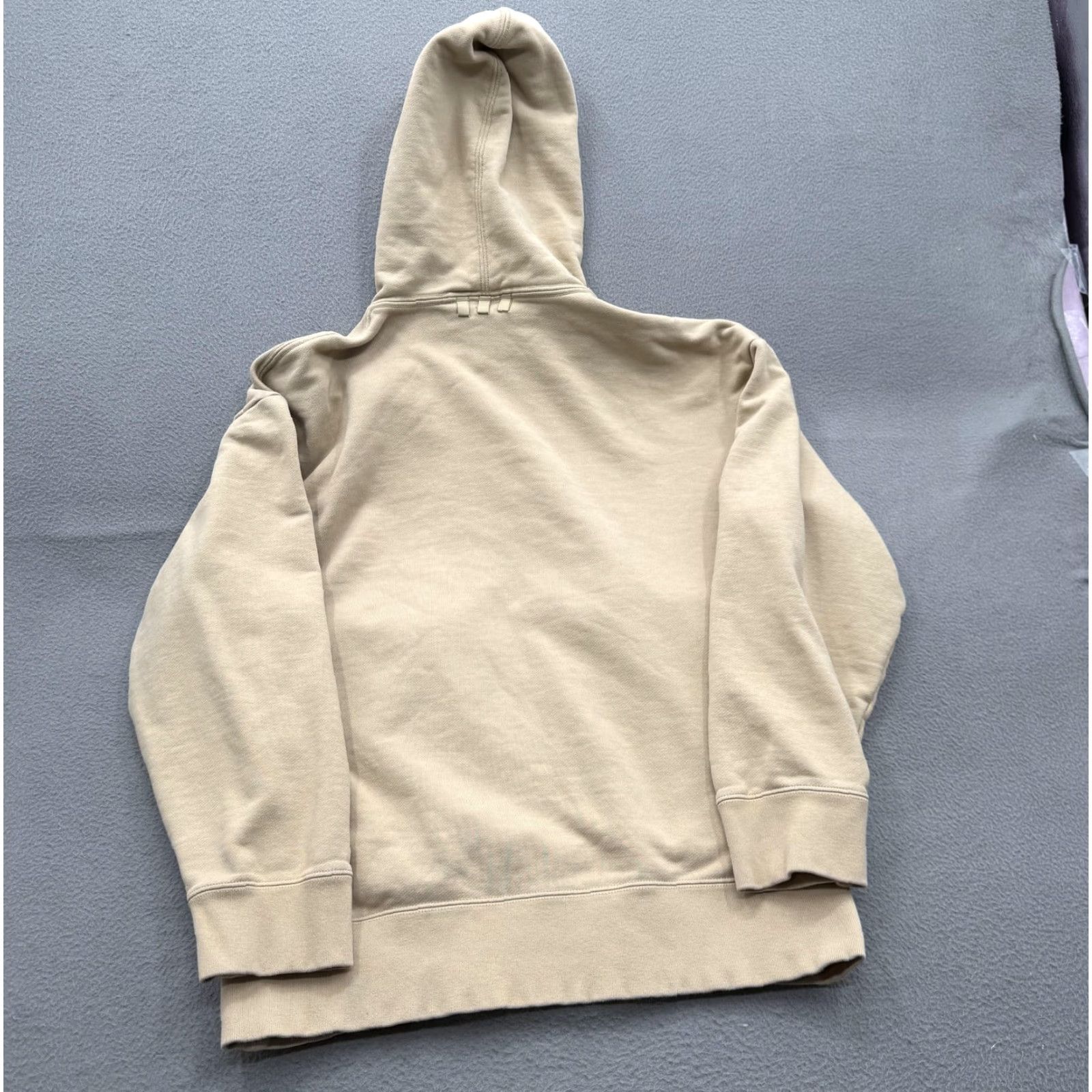 Adidas Adidas Originals Hoodie Mens Small Beige Utility Zip Pocket Pullover Sweatshirt Size US S / EU 44-46 / 1 - 2 Thumbnail