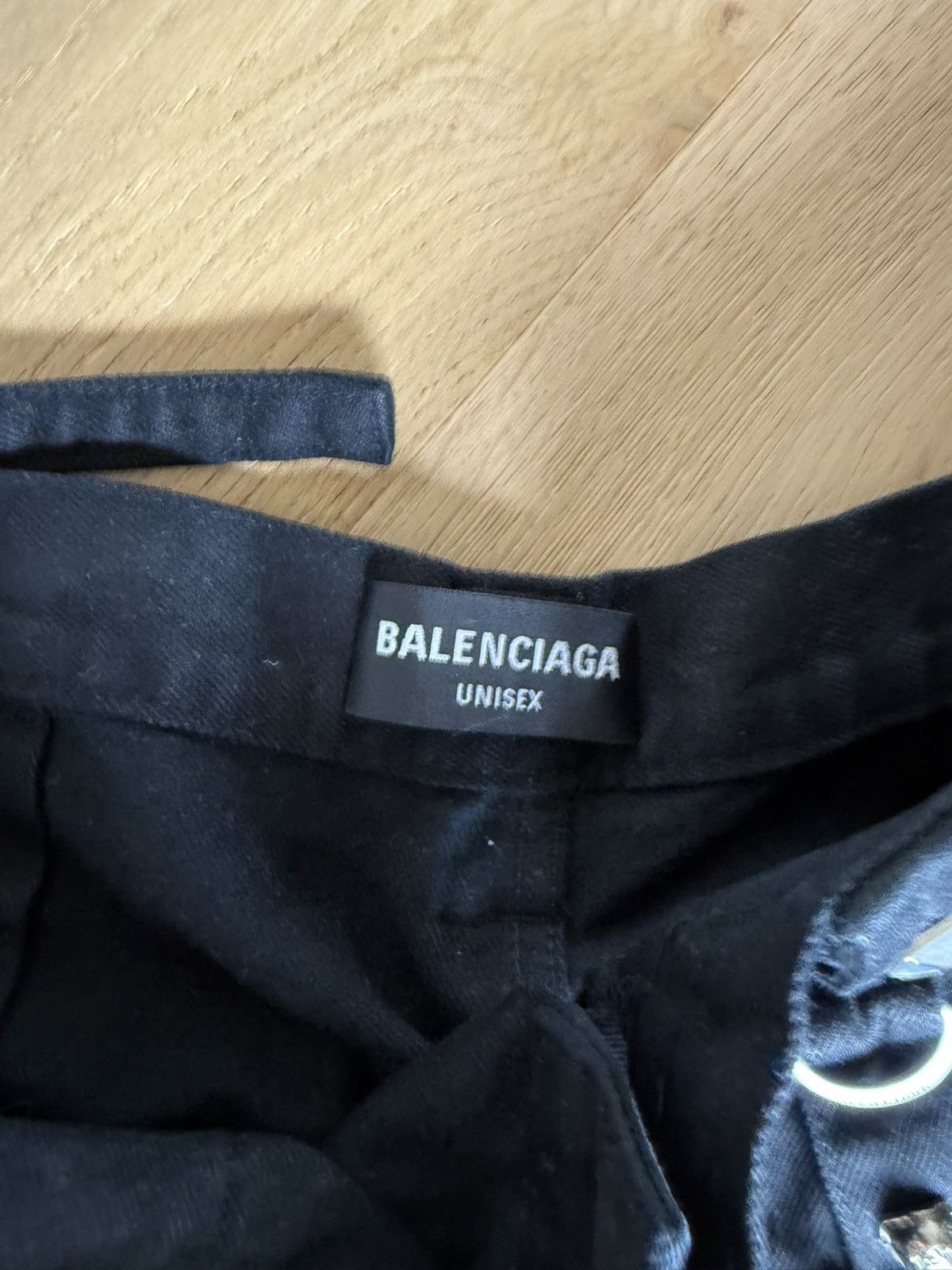 Balenciaga Balenciaga Raver Baggy Fit Japanese Denim Pants (Size 32) Size US 32 / EU 48 - 4 Thumbnail