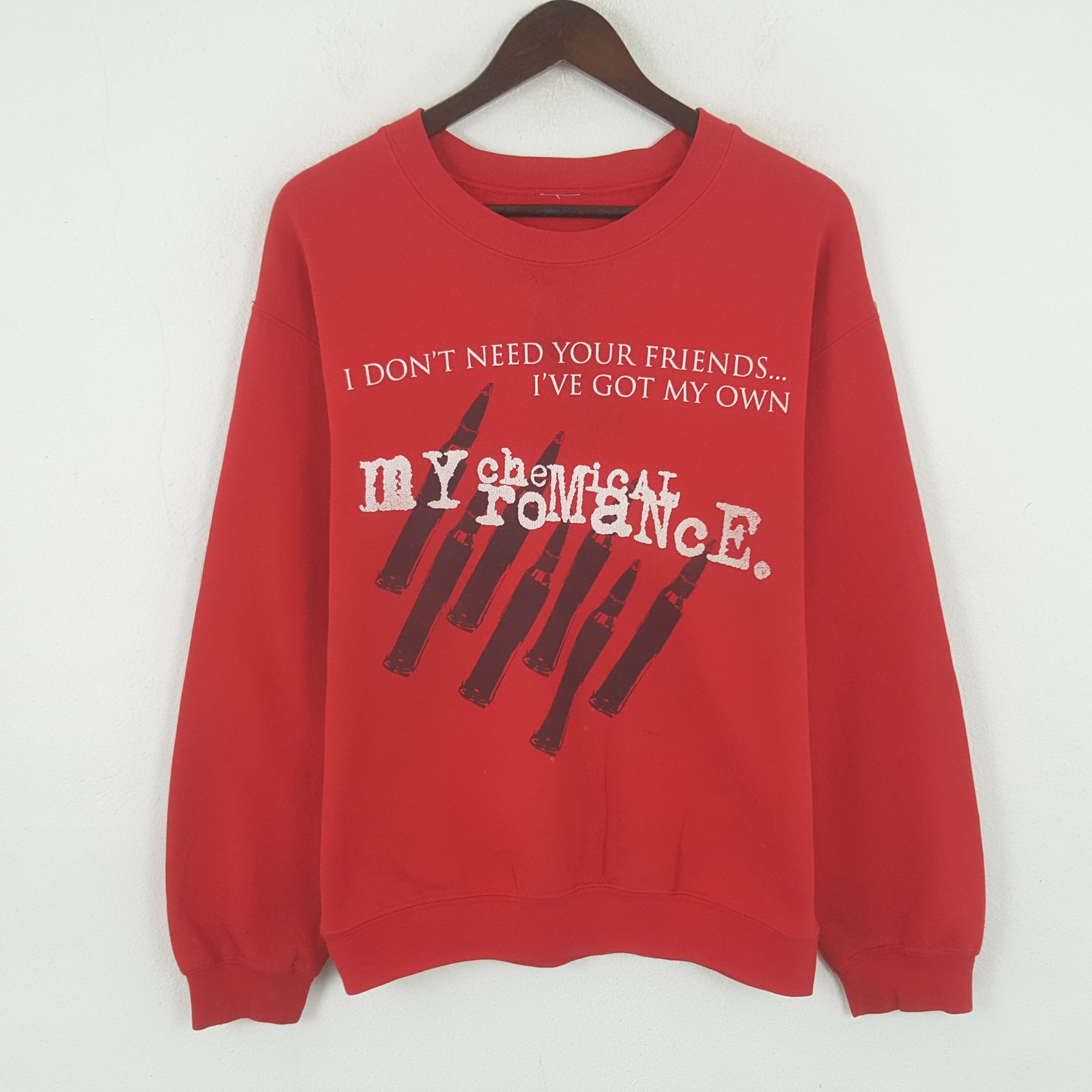 Band Tees × My Chemical Romance × Vintage Vintage My Chemical Romance Sweatshirt Size US M / EU 48-50 / 2 - 1 Thumbnail
