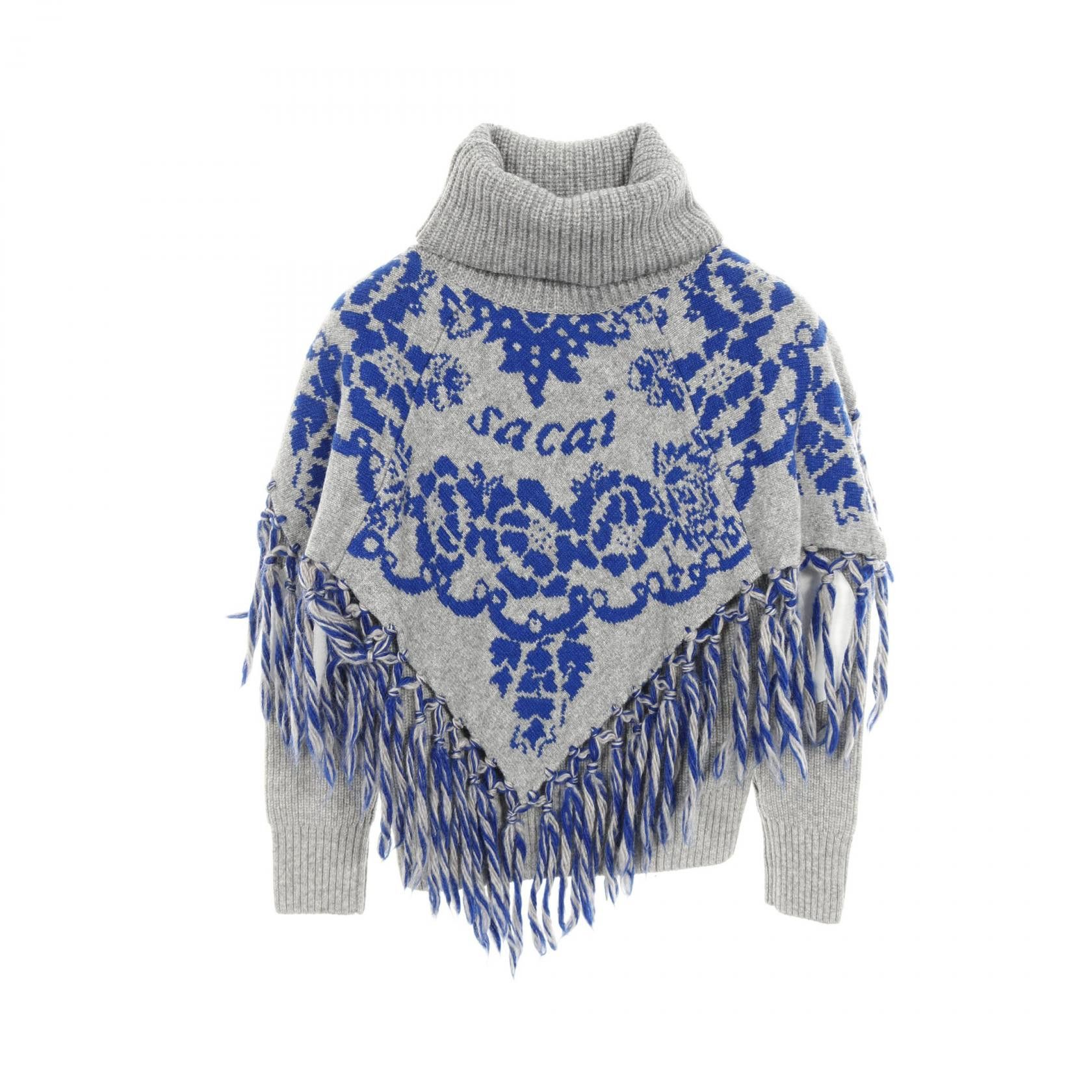 Sacai Sacai Wool Knitwear Others Tops DUTY FREE for USA