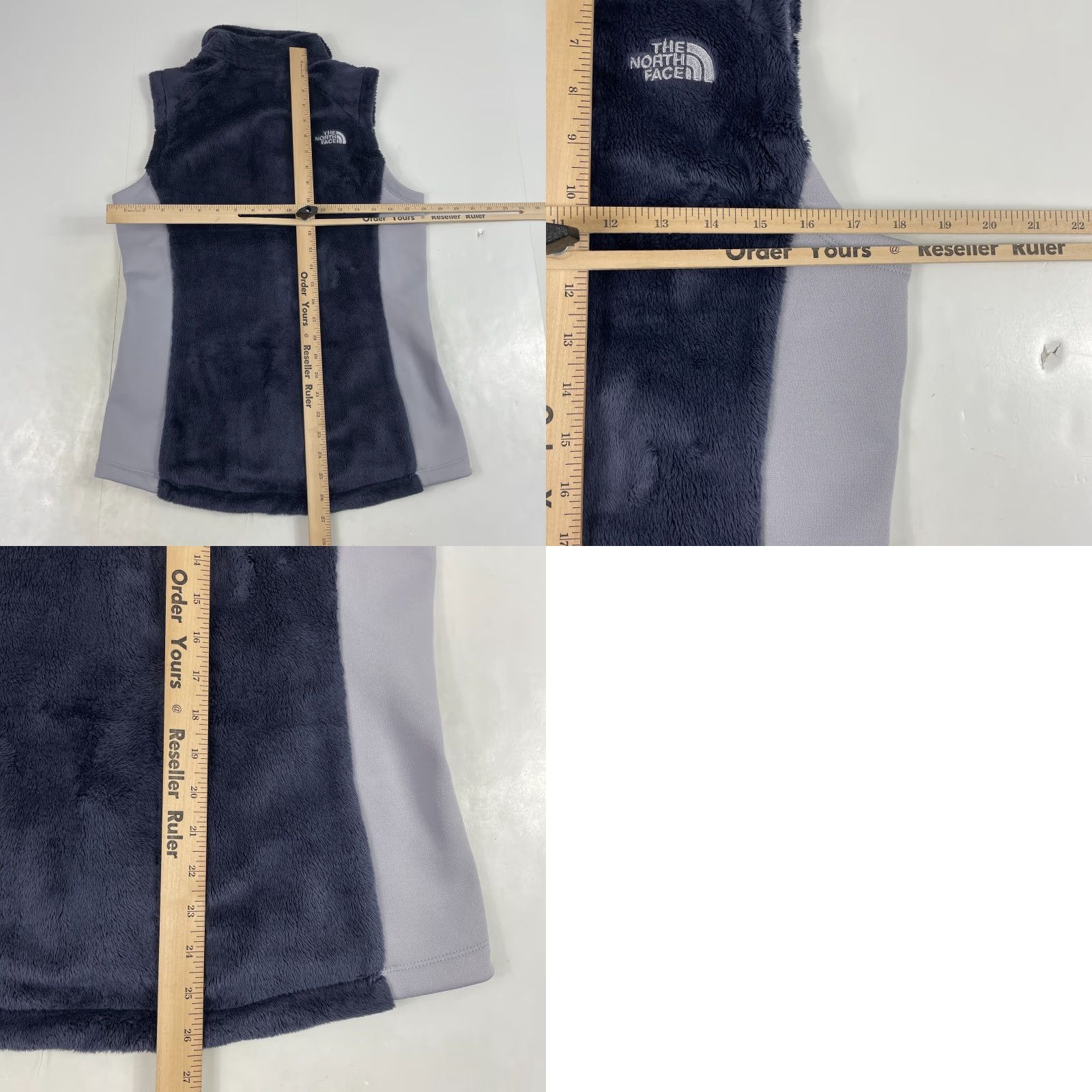 The North Face The North Face Vest Womens Medium Purple Osito Fleece Full Zip Outdoor Ski Hiking Size M / US 6-8 / IT 42-44 - 9 Thumbnail